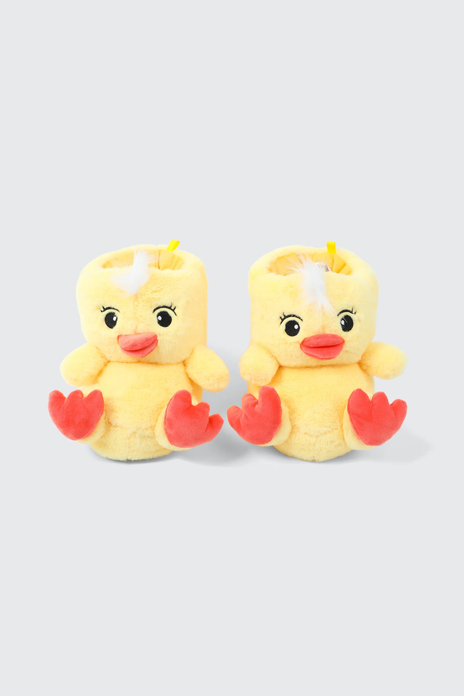 Plush Yellow Duck Slippers - Image 4