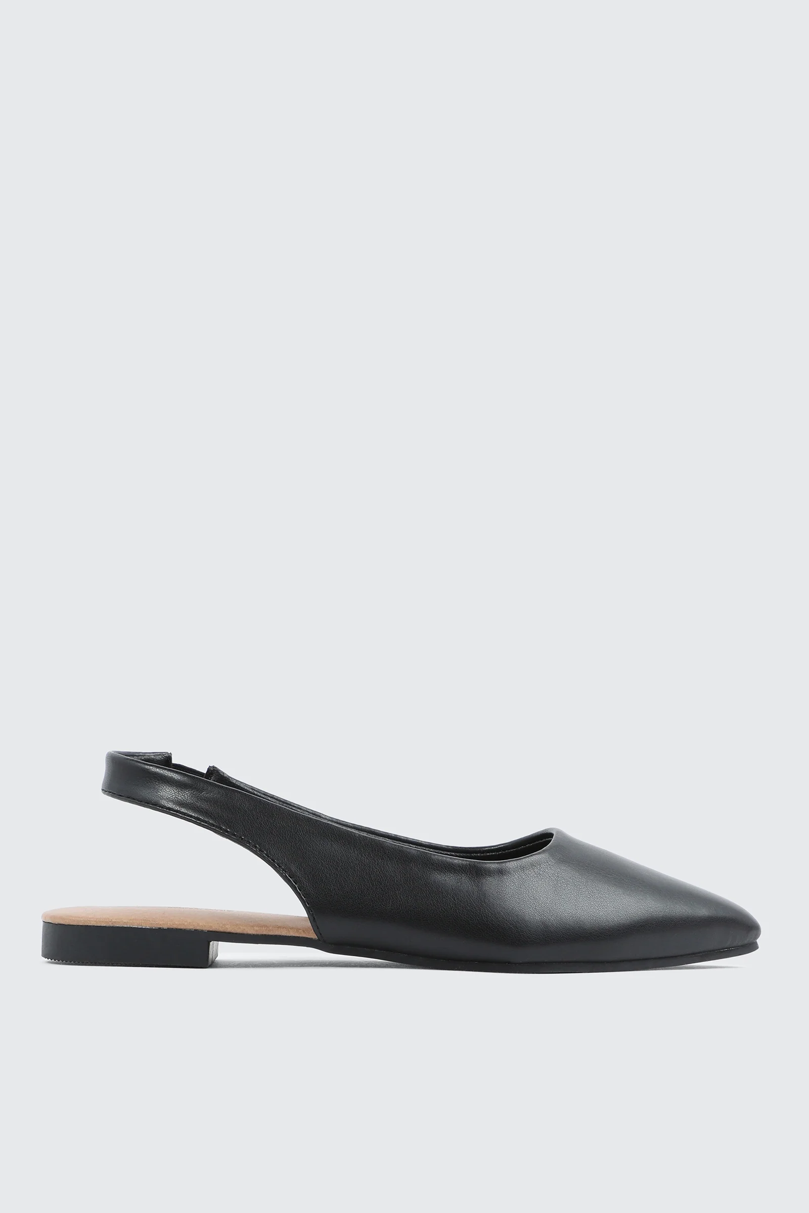 Pointed Toe Slingback Flats
