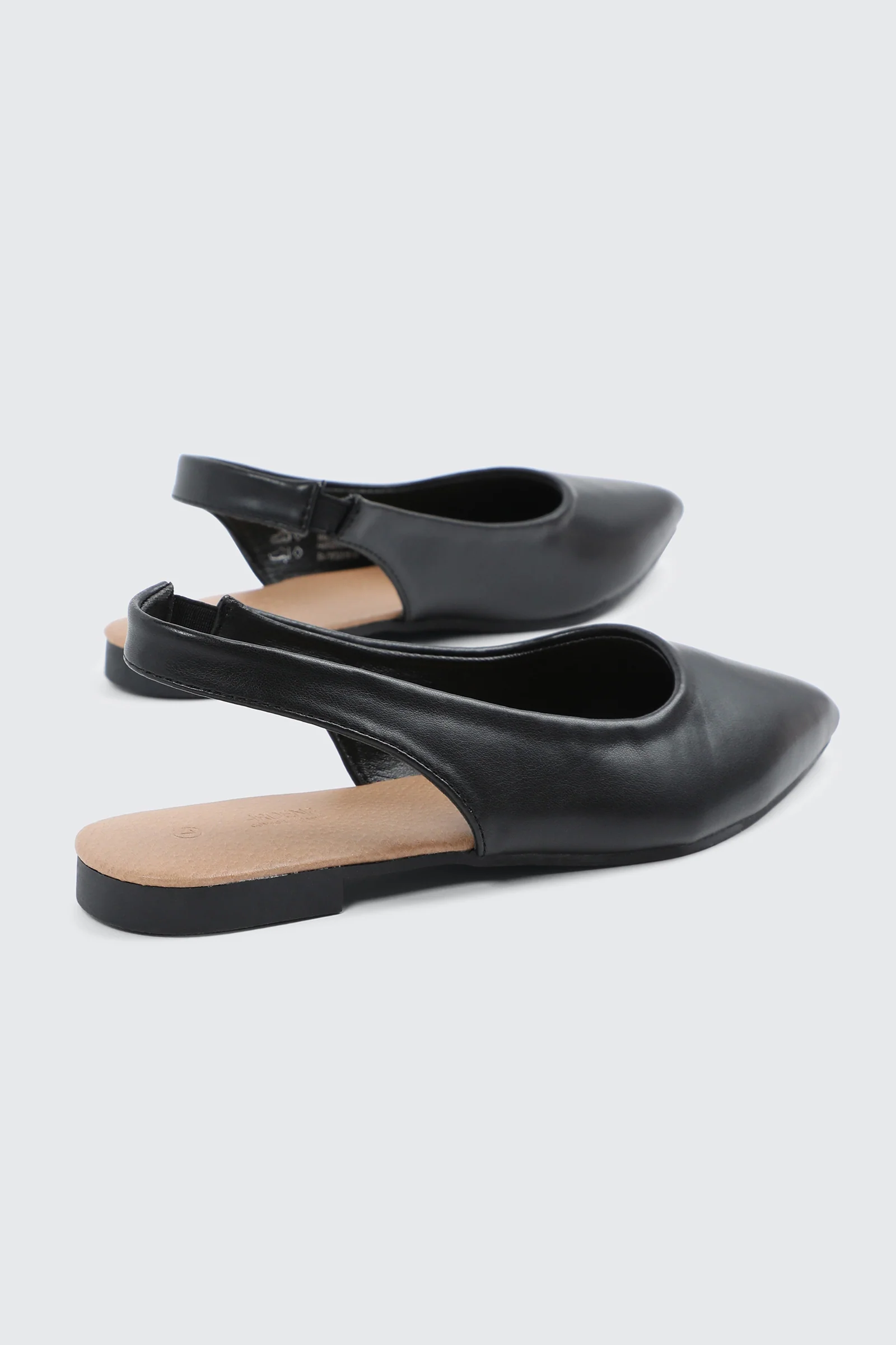 Pointed Toe Slingback Flats - Image 3