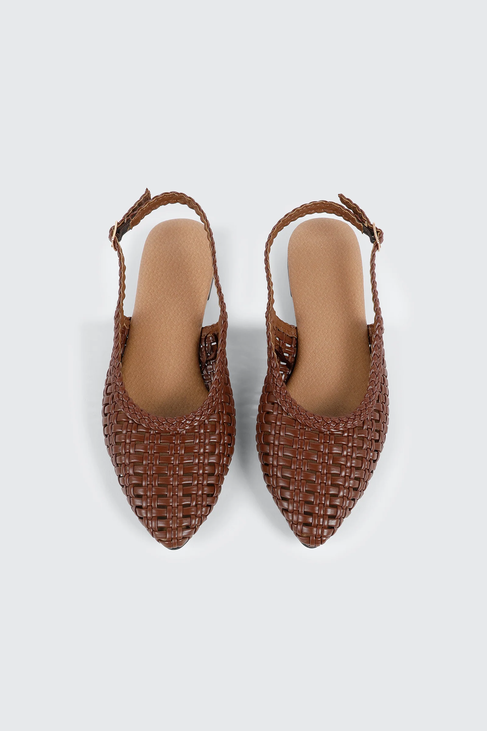 Pointed Toe Slingback Flats - Image 4