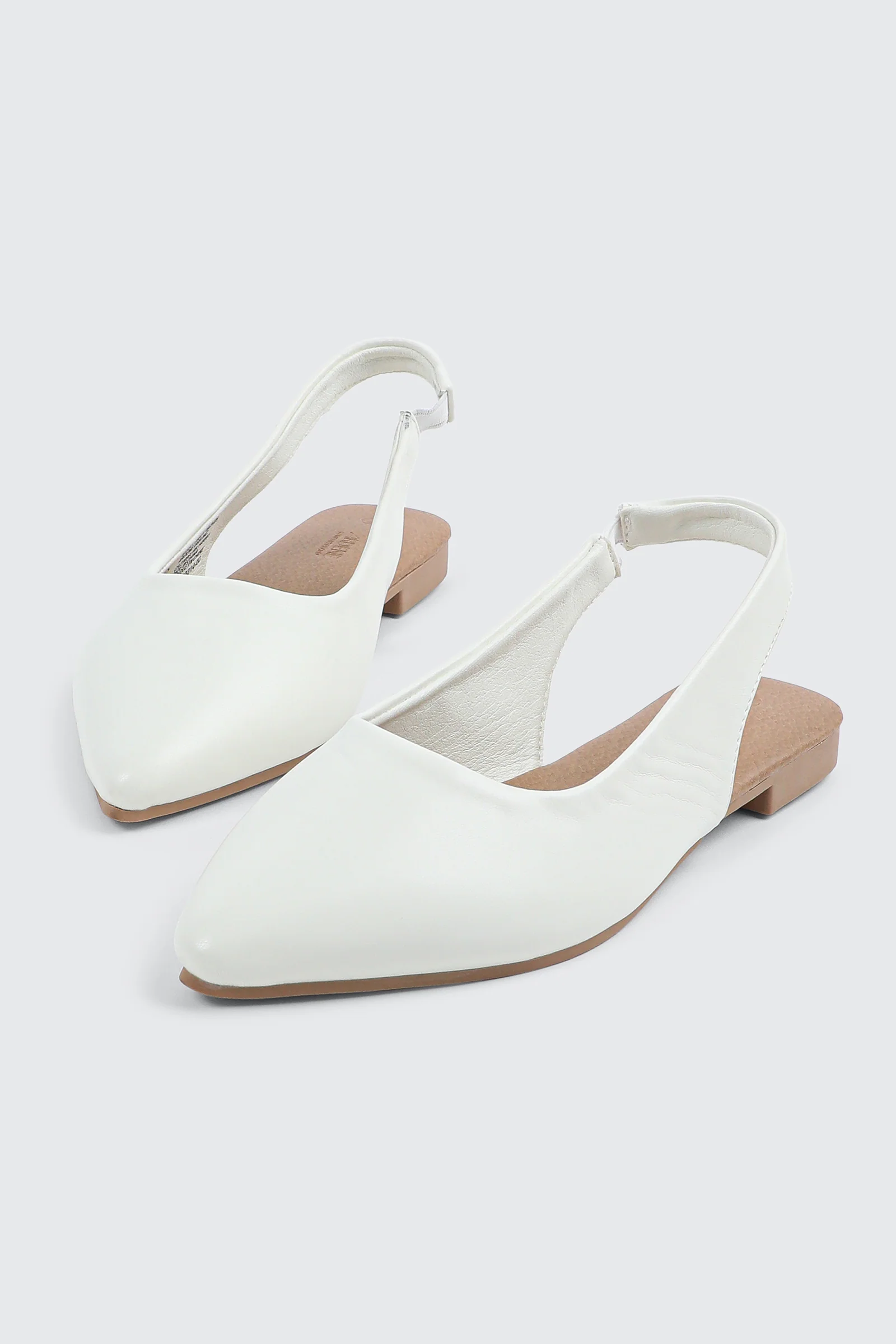 Pointed Toe Slingback Flats - Image 2