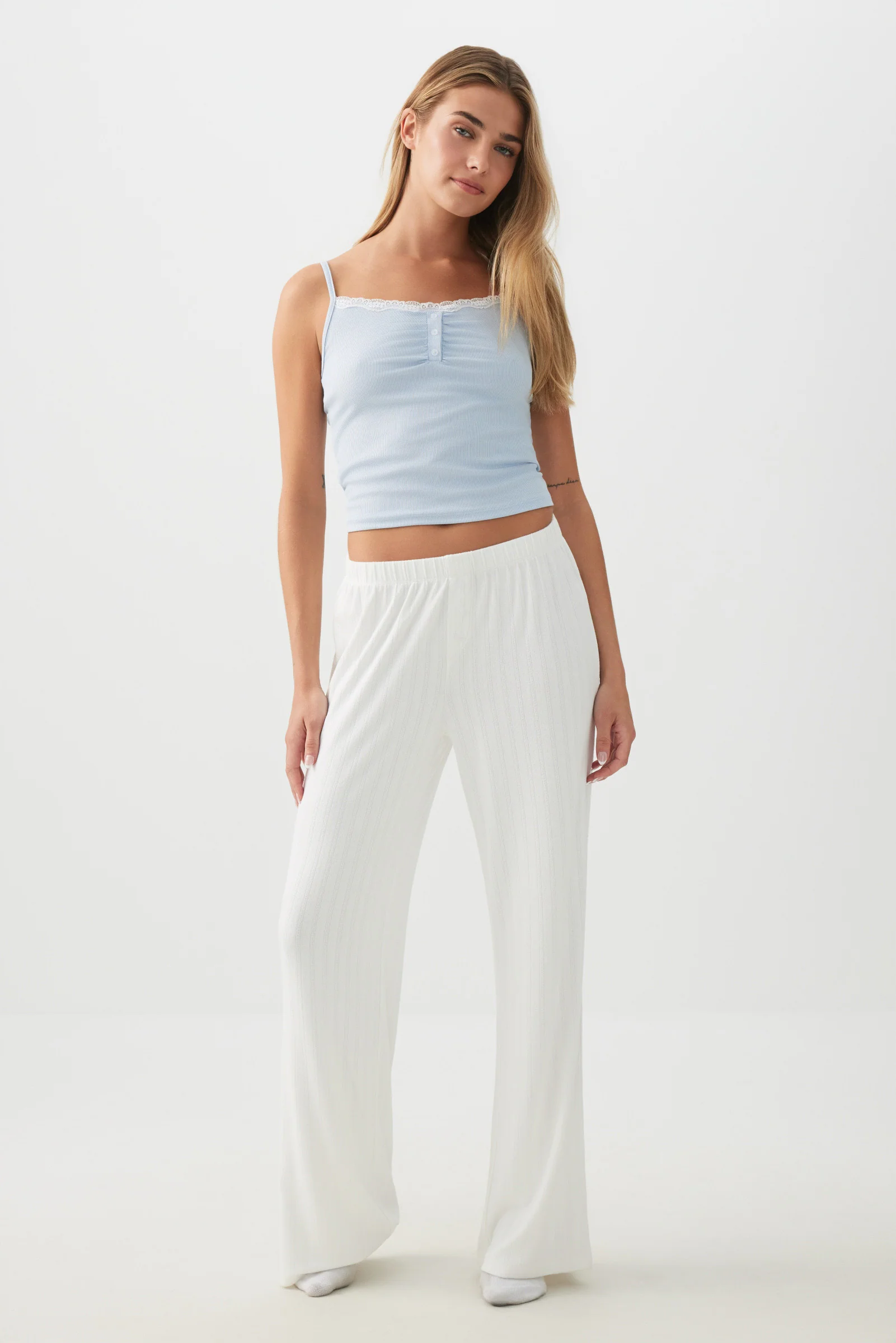 Pointelle PJ Pants