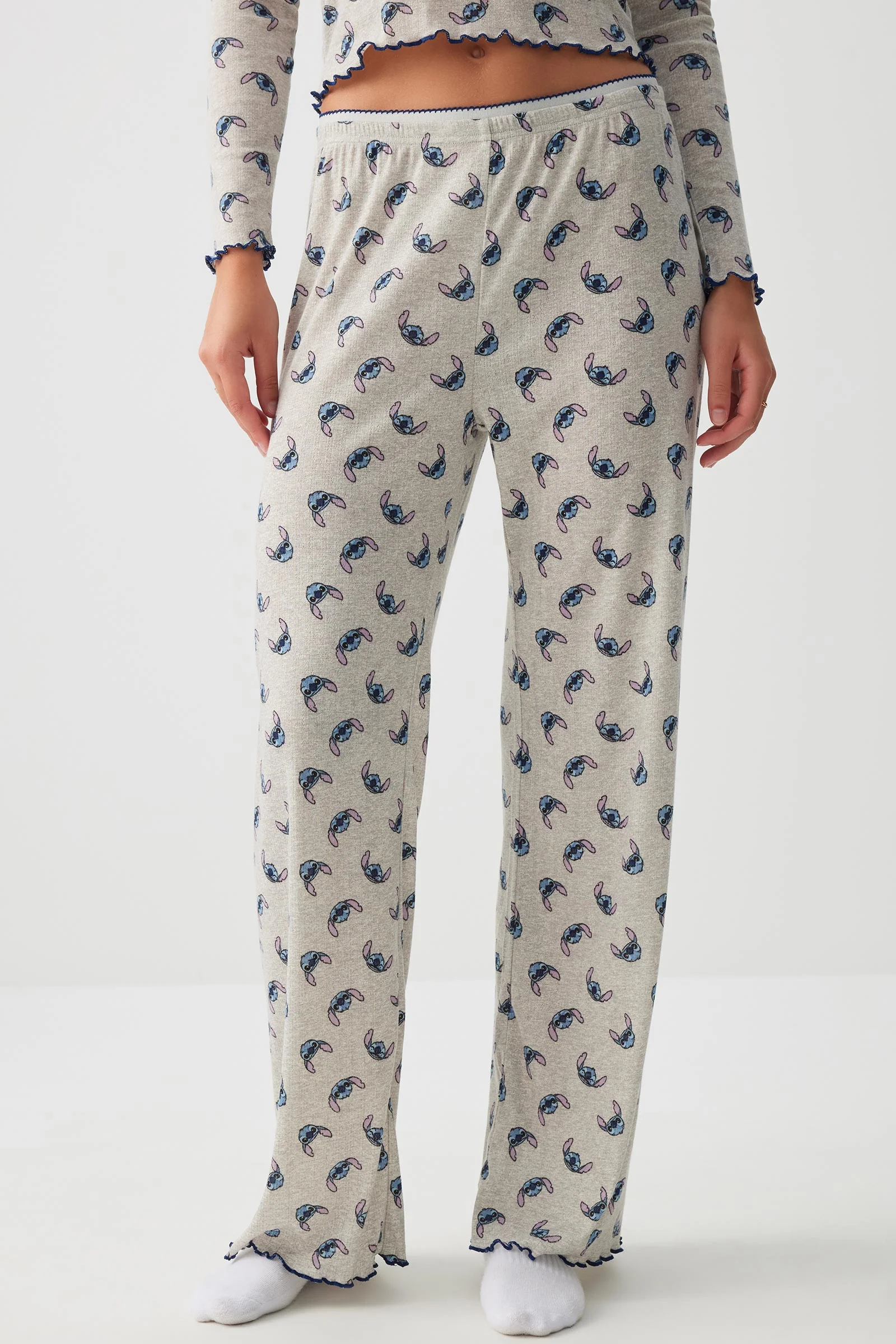 Pointelle Stitch PJ Set - Image 3