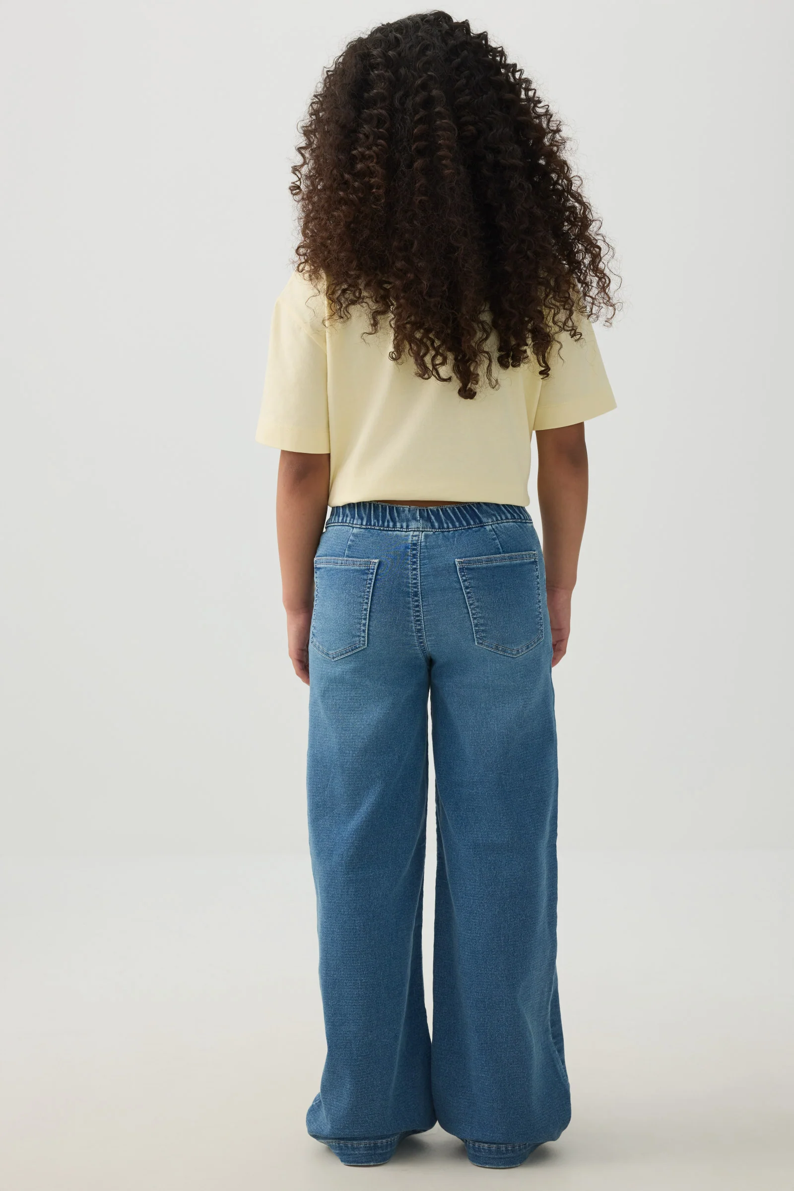 Pull On Wide Leg Jeans - Image 8