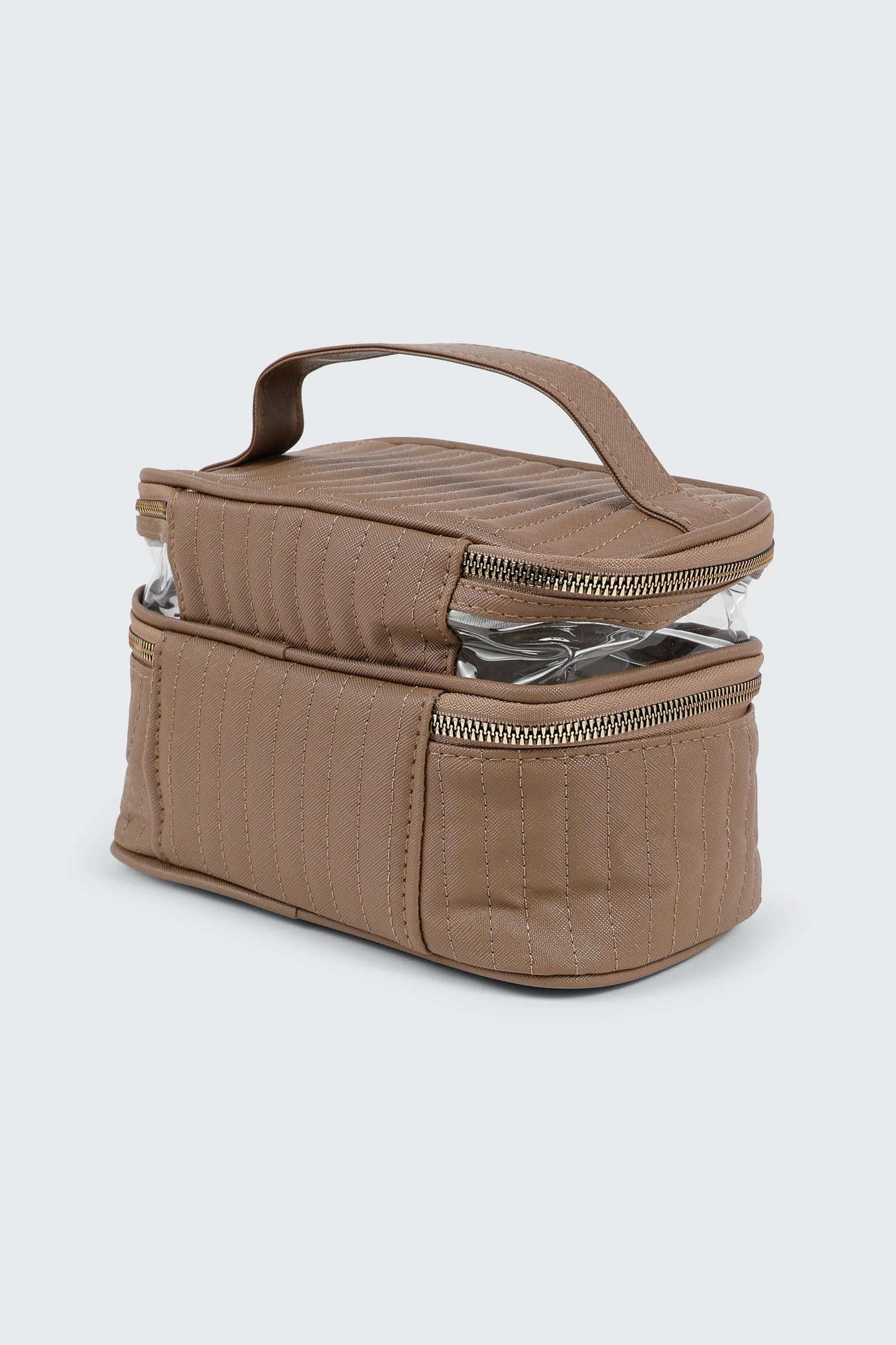 Quilted Cosmetics Bag - Image 2