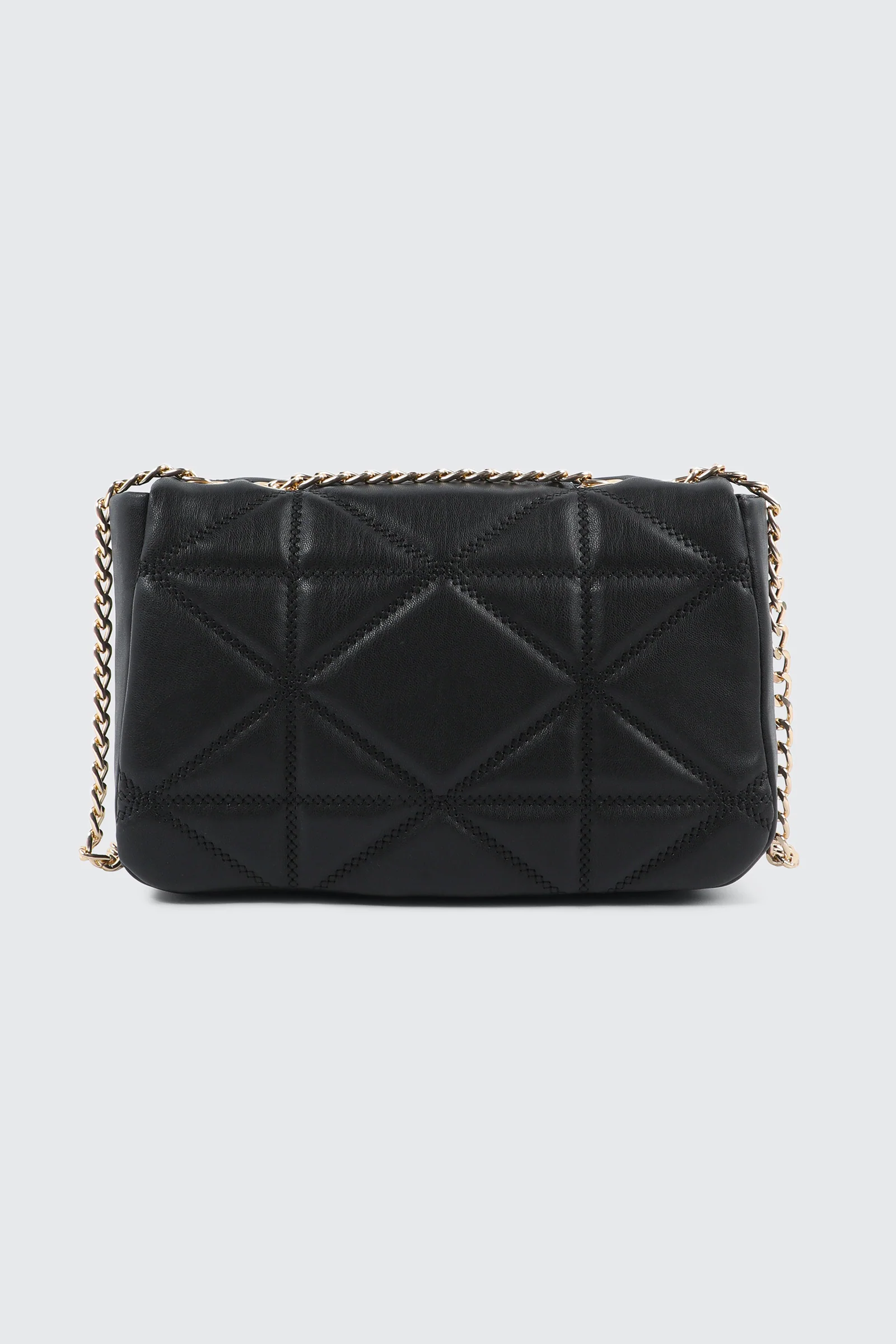Quilted Faux Leather Crossbody Bag - Image 2