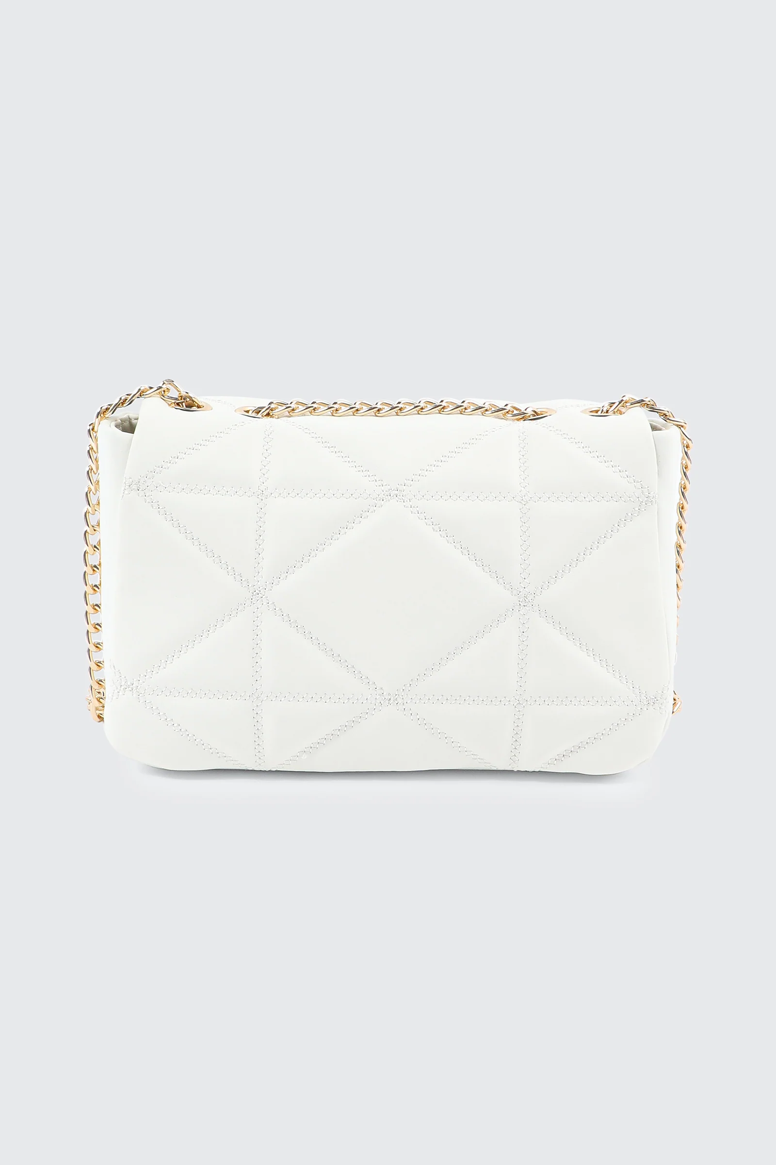 Quilted Faux Leather Crossbody Bag - Image 2