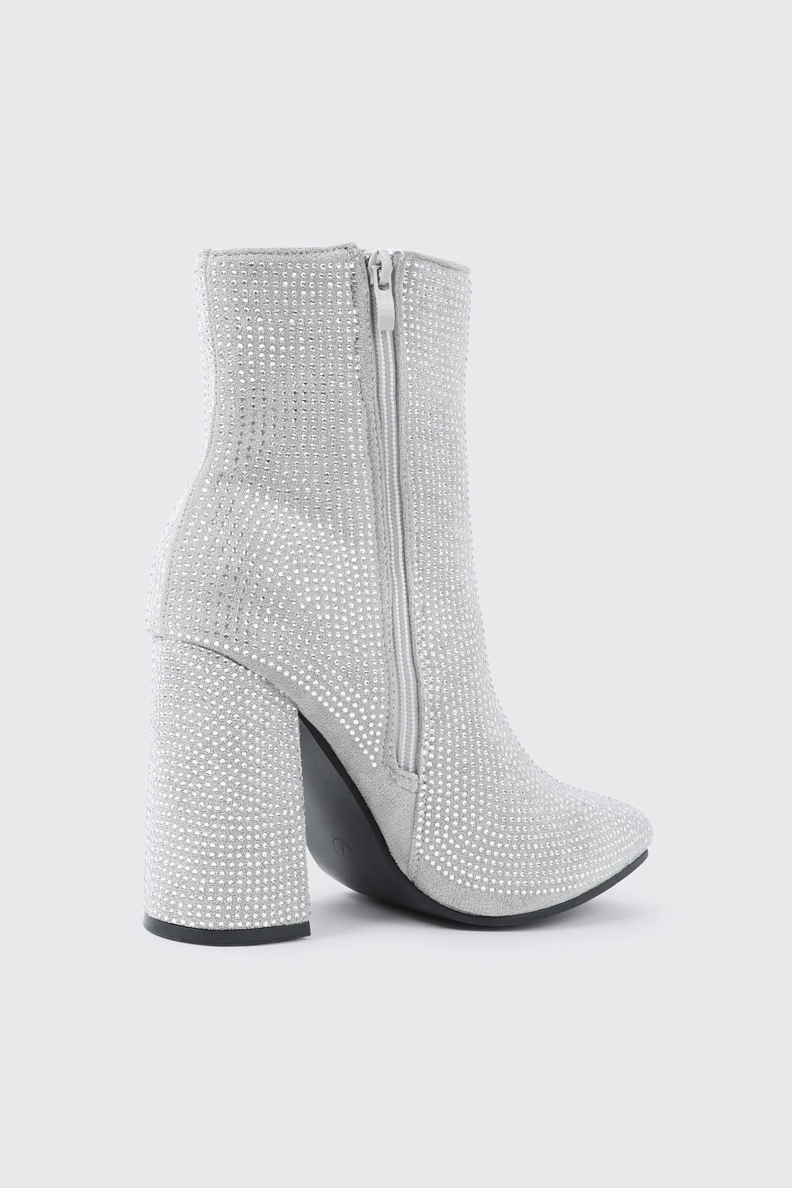 Rhinestone Ankle Boots - Image 3