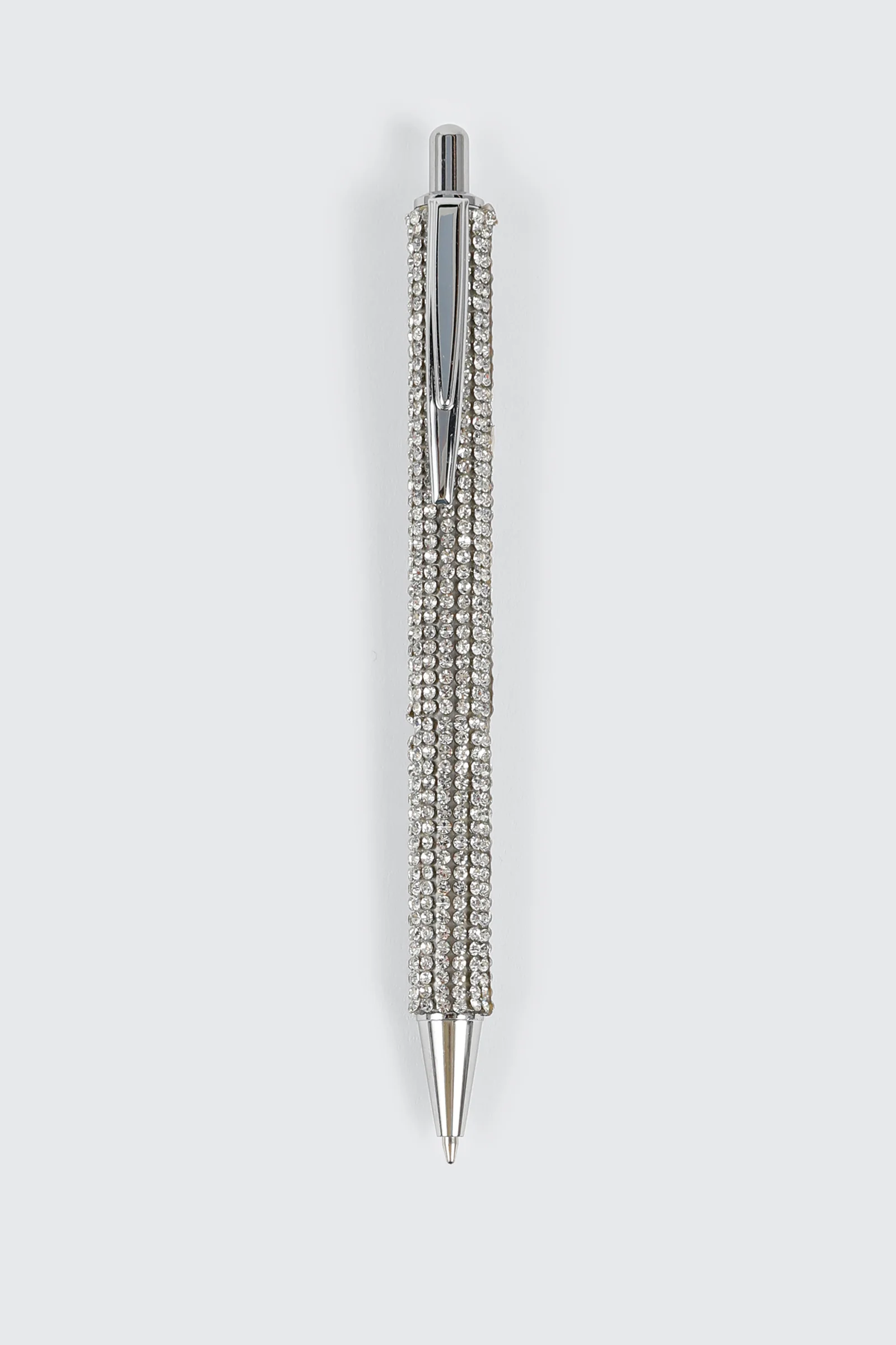 Rhinestone Trim Ballpoint Pen - Image 3