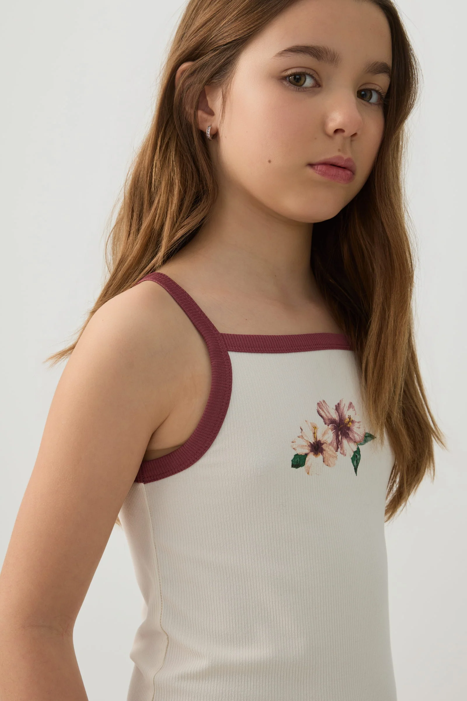 Ringer Knit Tank Top - Image 2
