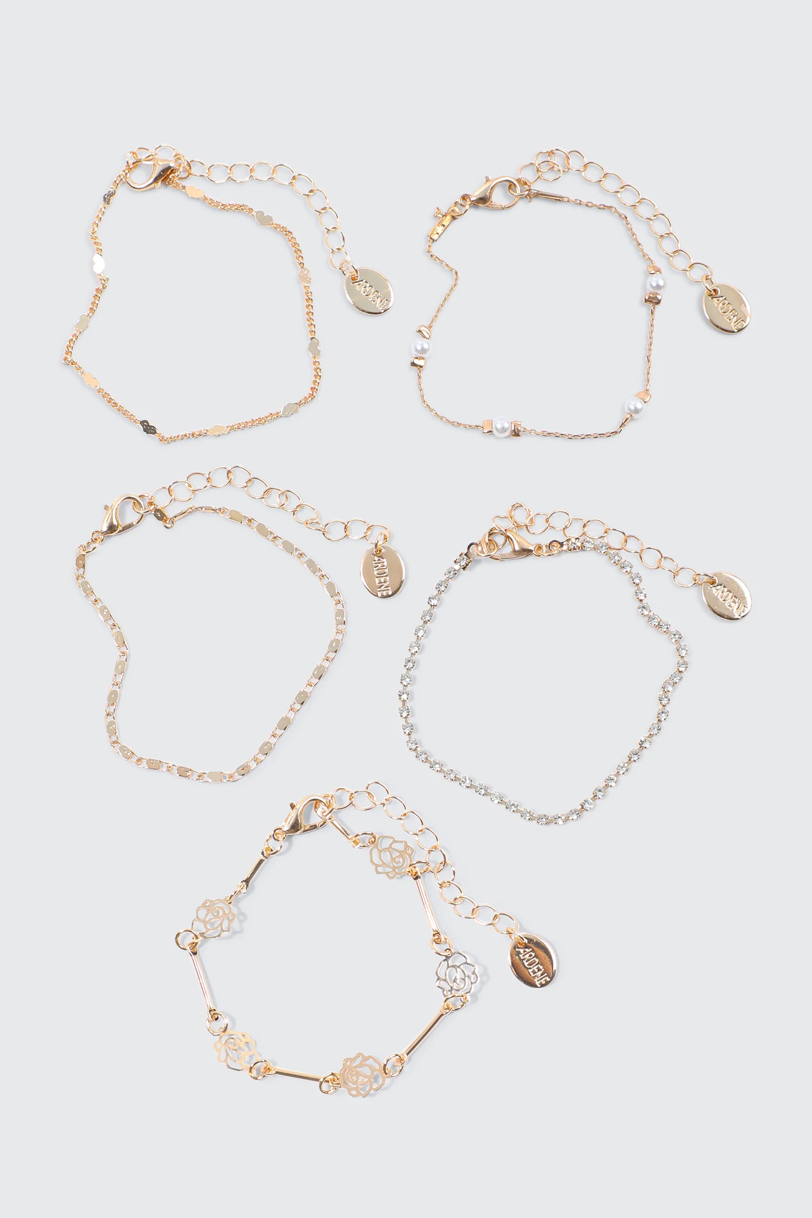 Rose Filigree Bracelet Set - Image 2