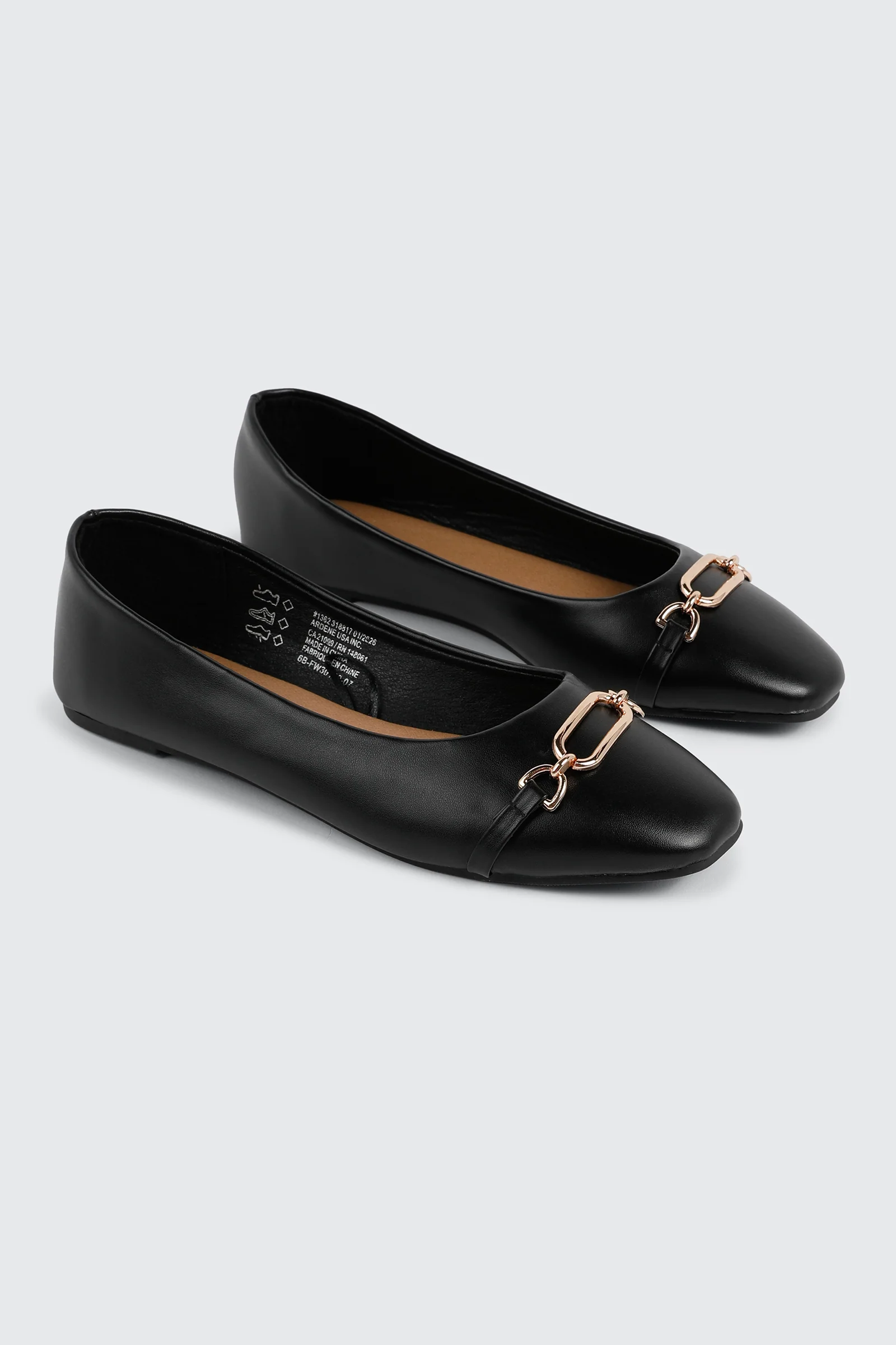 Round Toe Ballerina Flats - Image 2