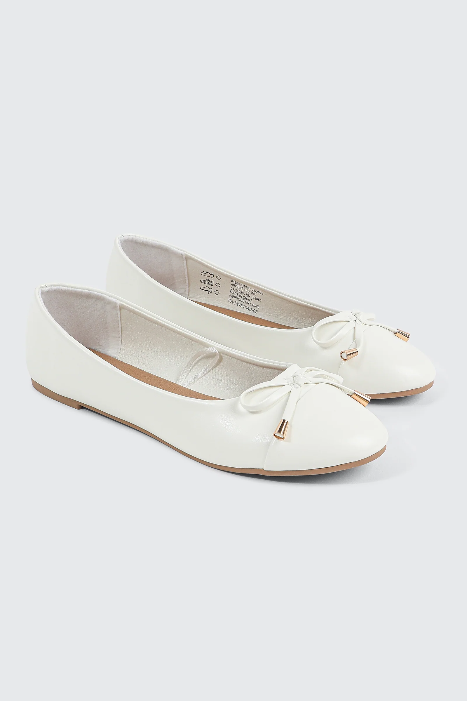 Round Toe Ballerina Flats - Image 2