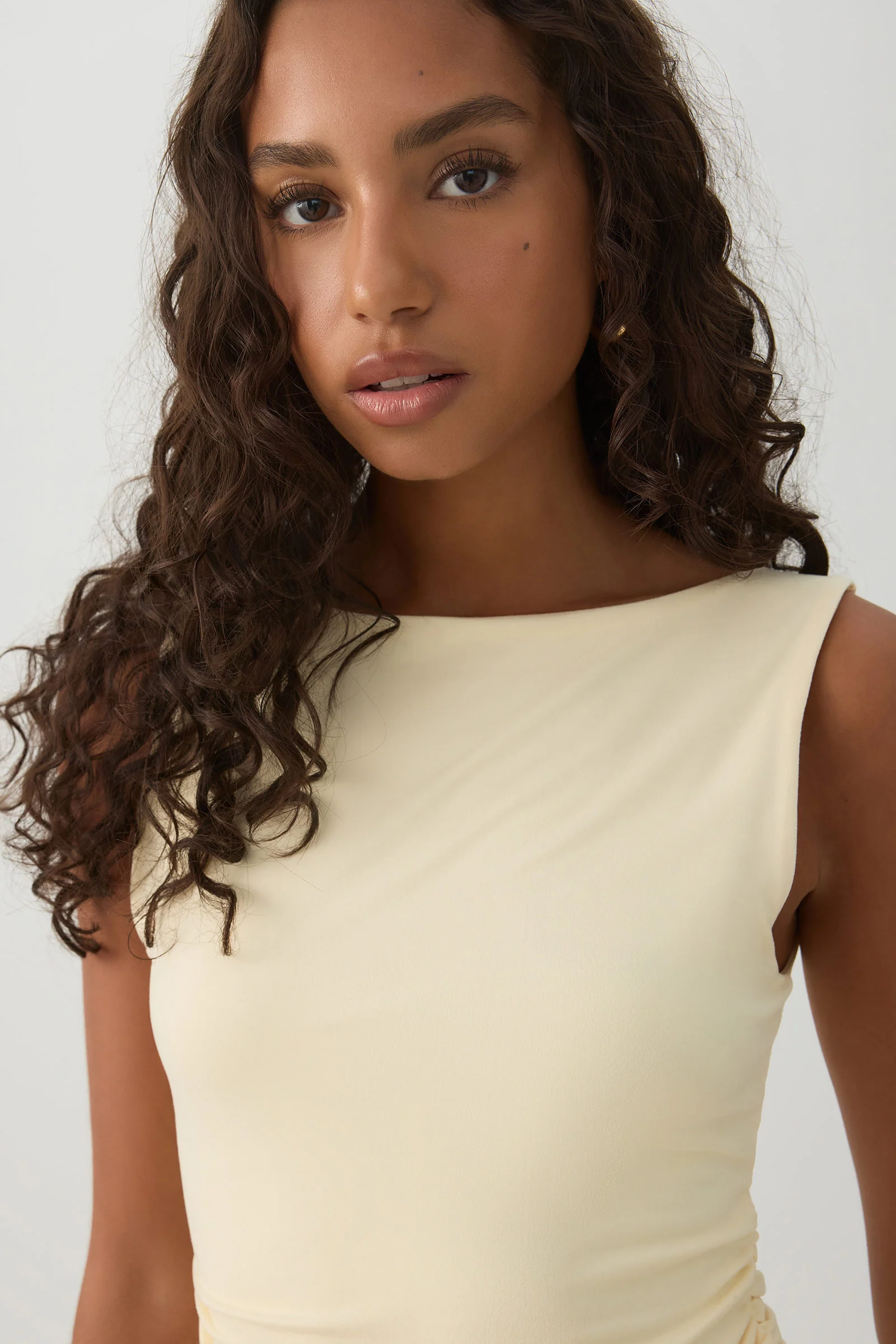 Ruched Mini Dress - Image 3
