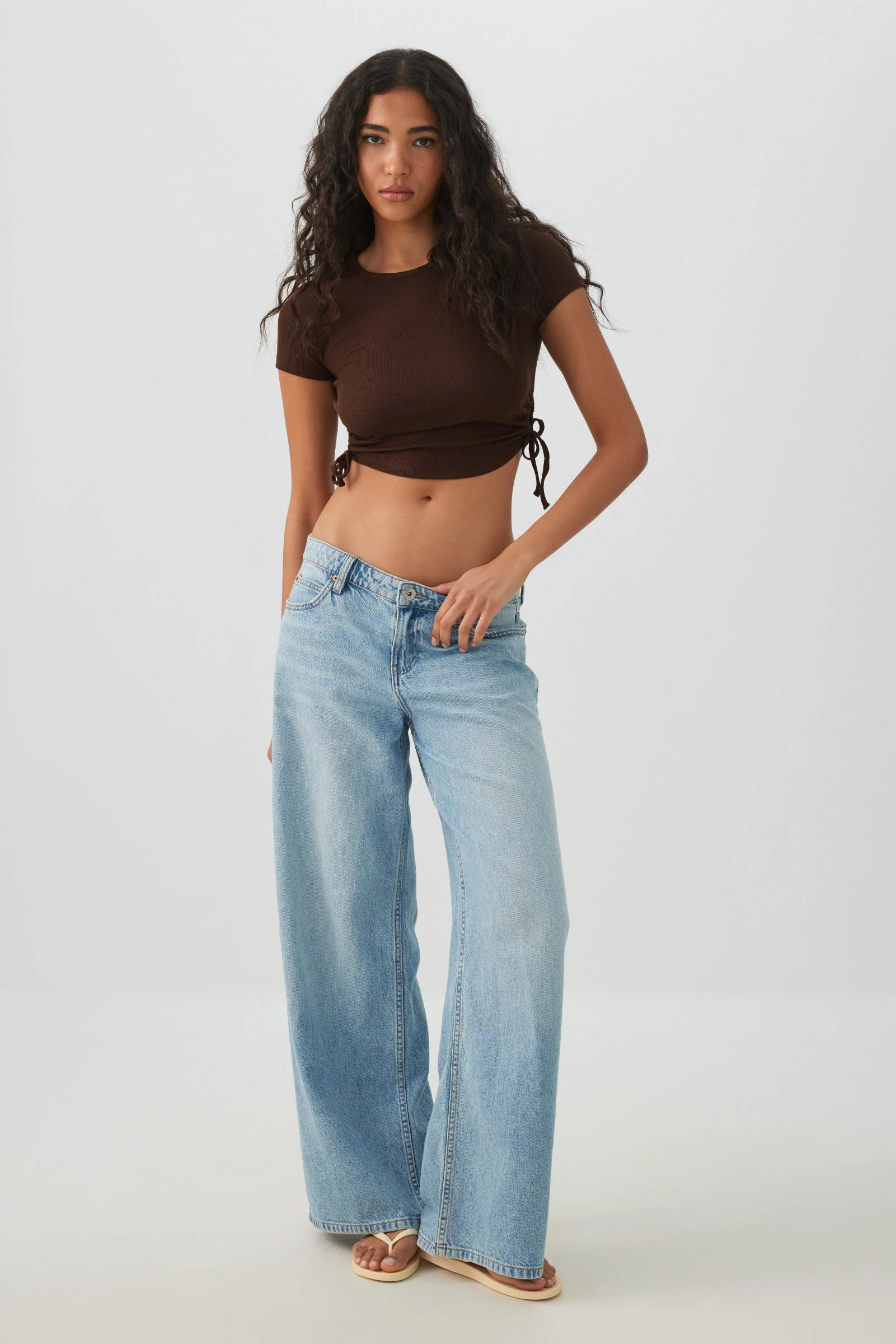 Ruched Side Ultra Crop Top - Image 4