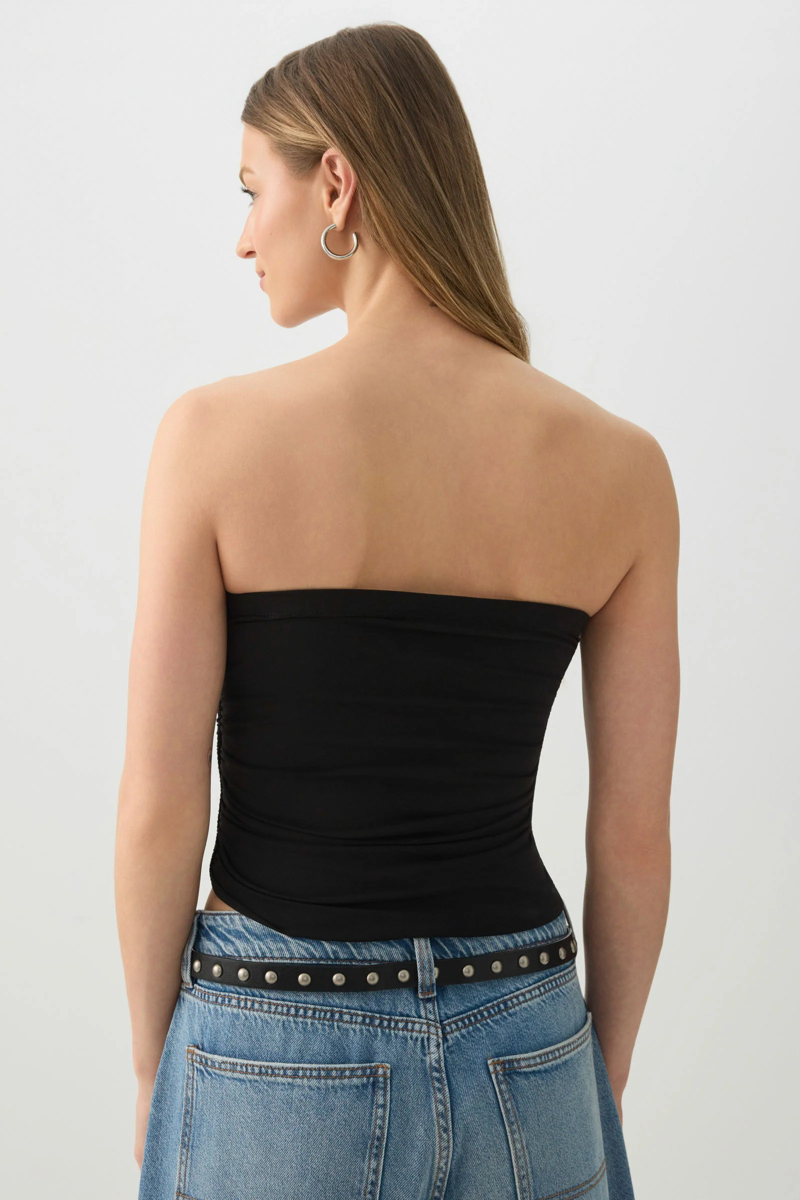Ruched Tube Top - Image 4