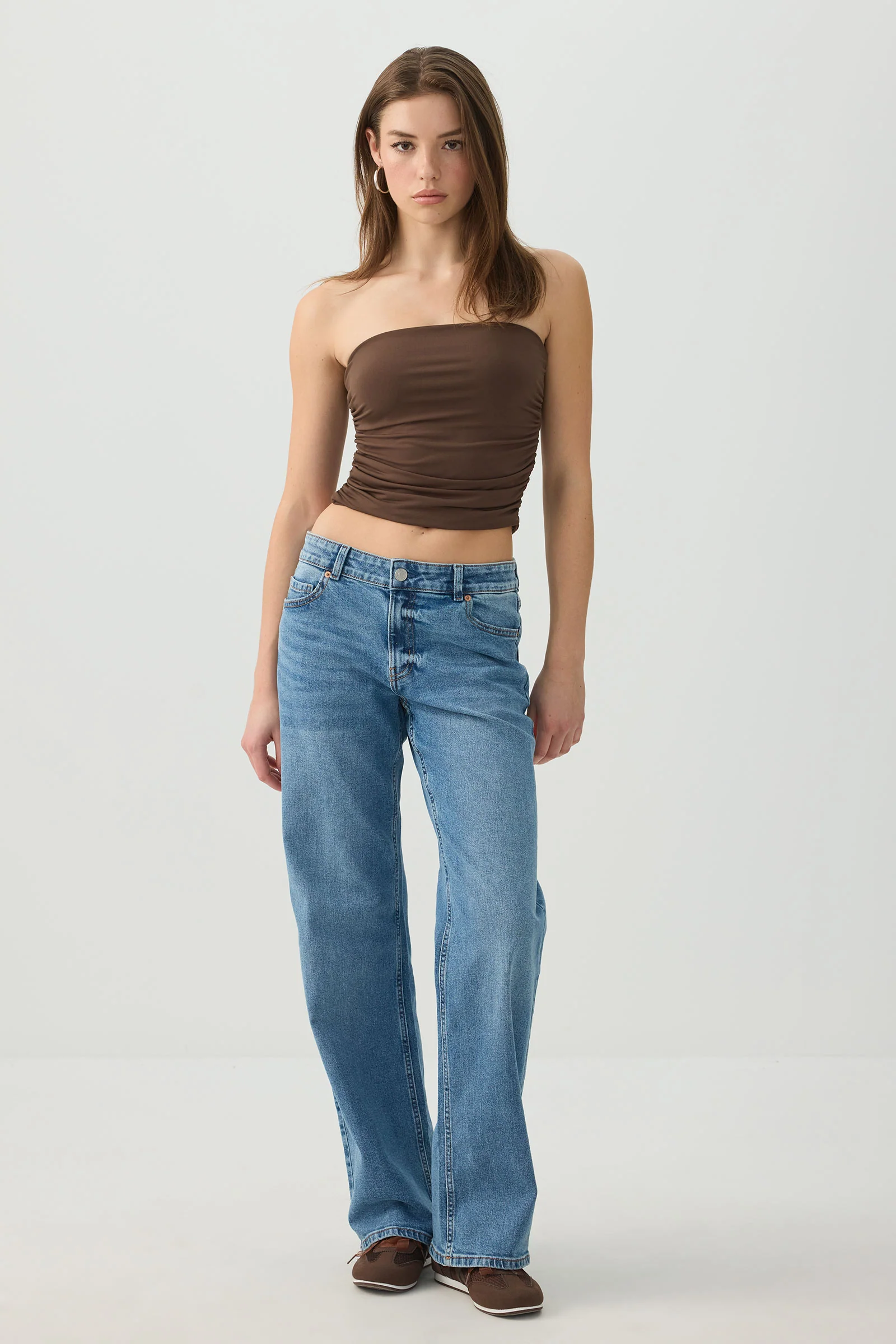Ruched Tube Top - Image 2