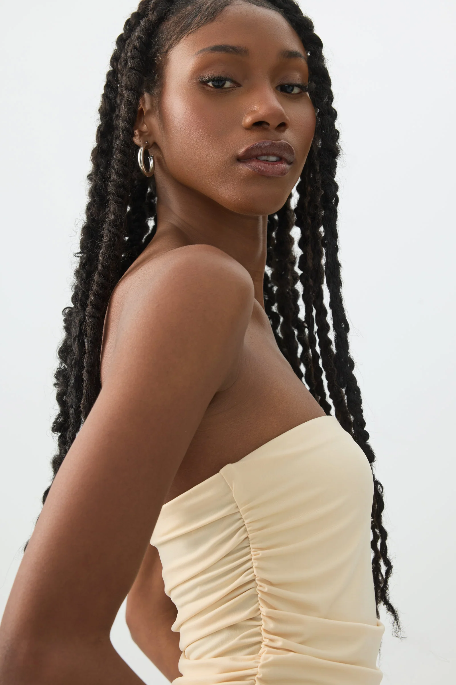 Ruched Tube Top - Image 2