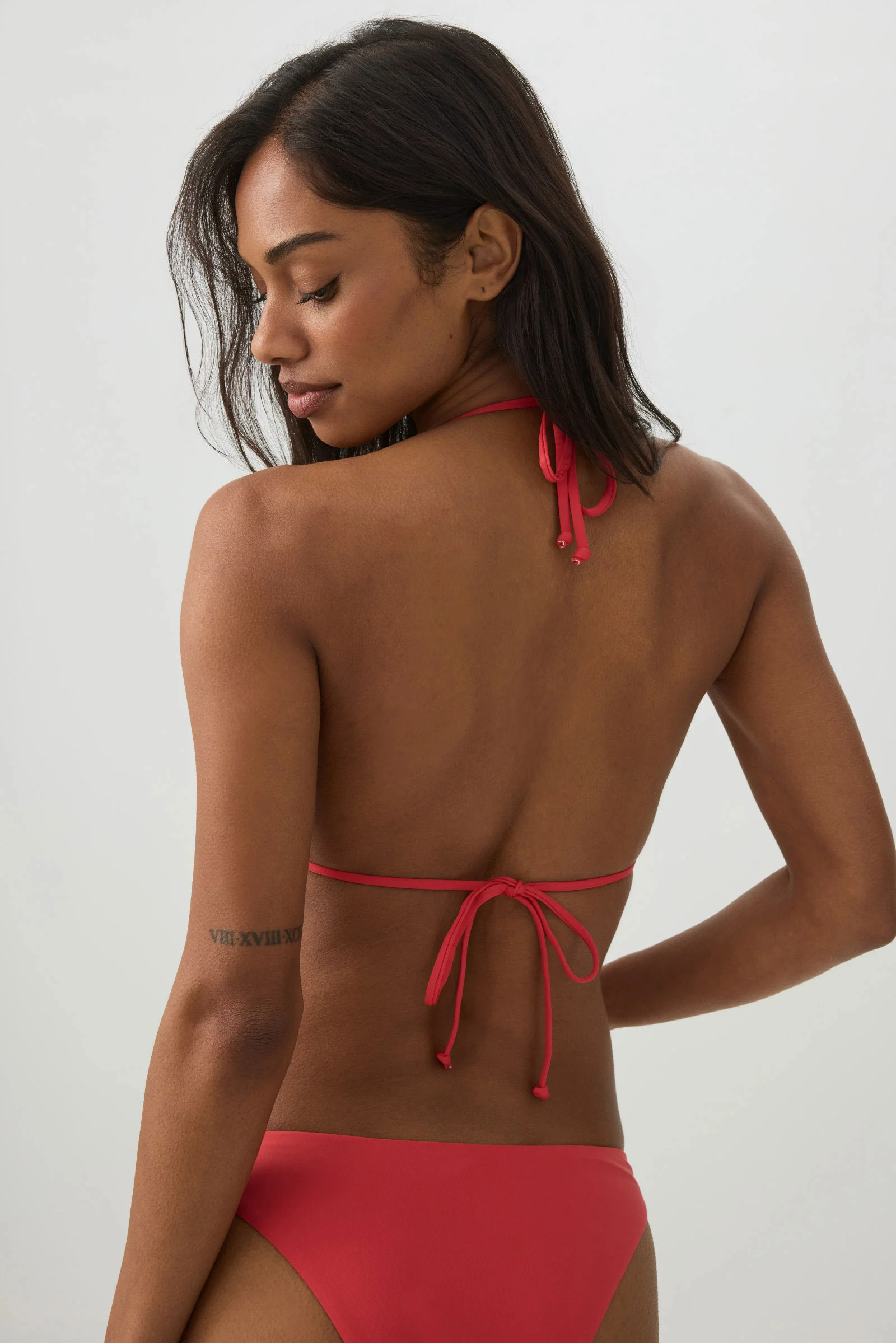 Ruffle Triangle Bikini Top - Image 4