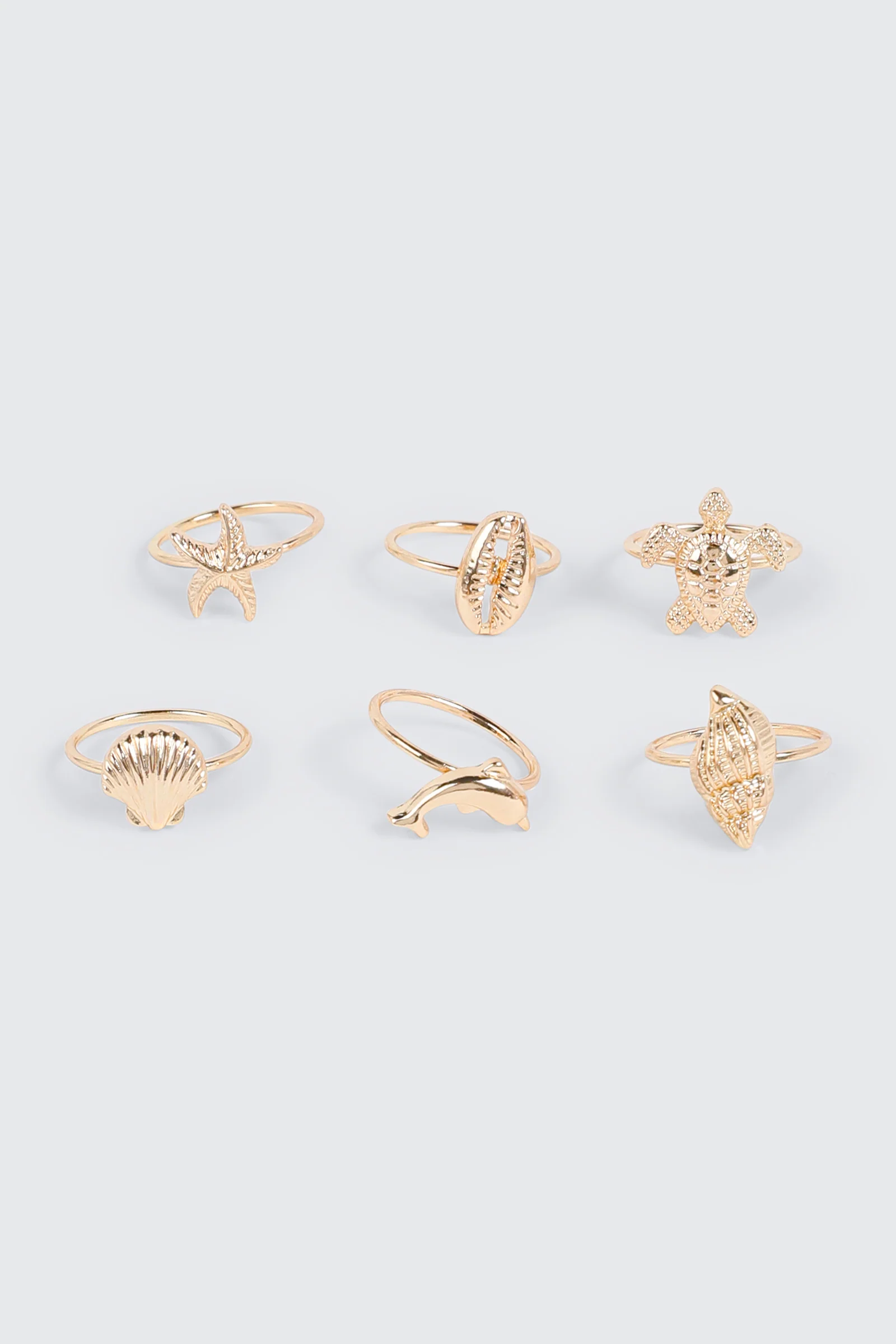 Sea Motif Ring Set - Image 2