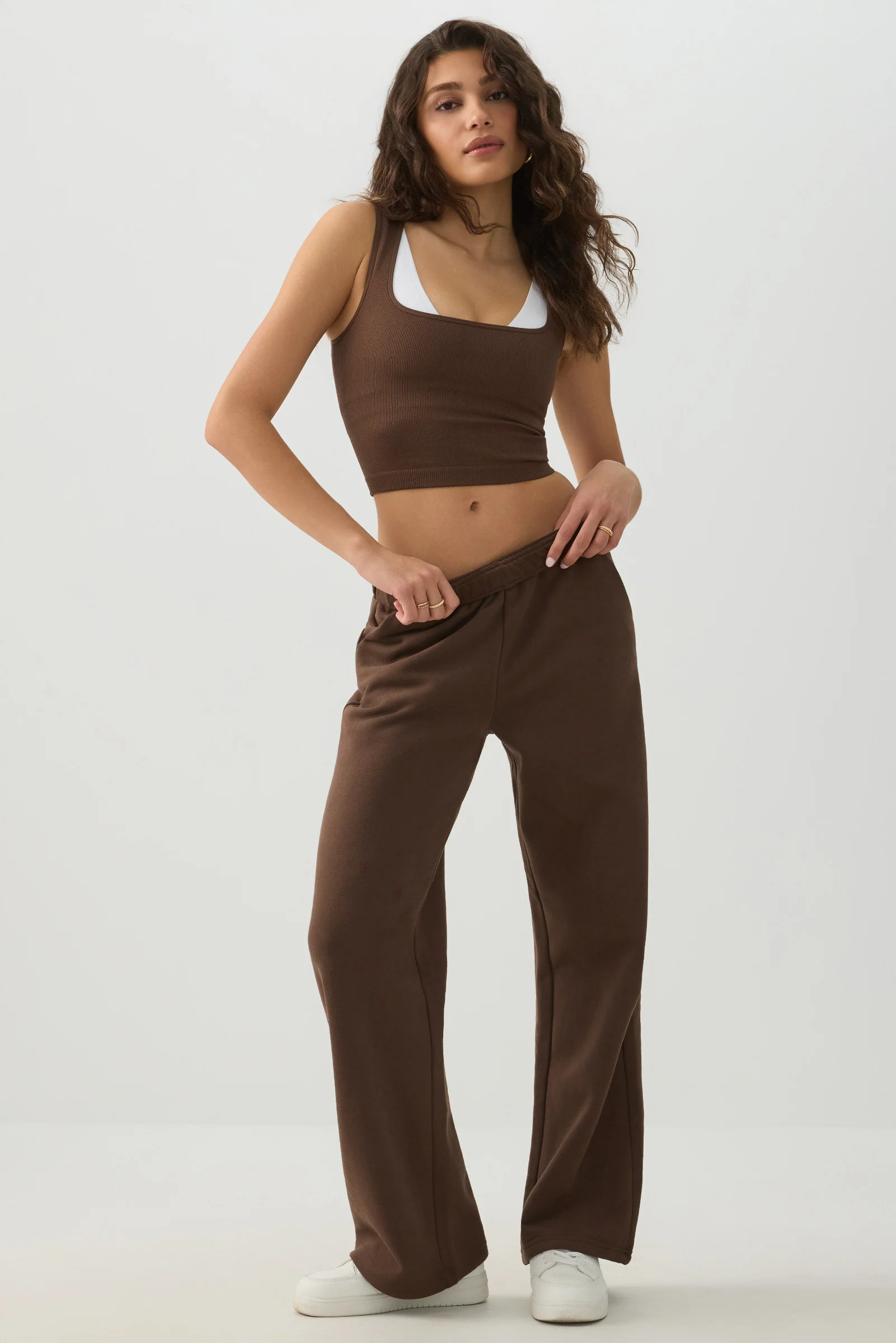 Seamless Crop Trapeze Tank Top - Image 2