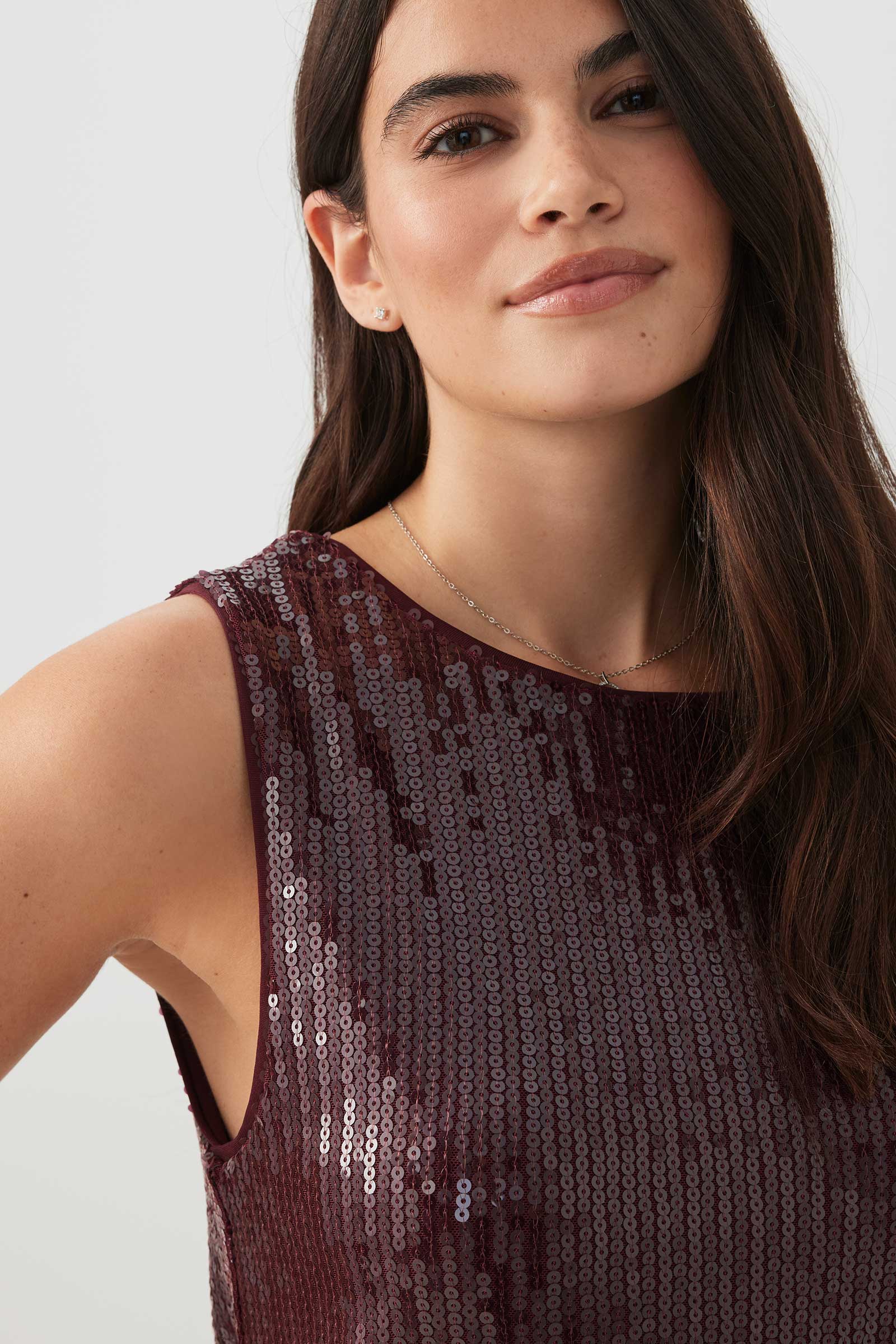 Sequin Mini Dress - Image 3