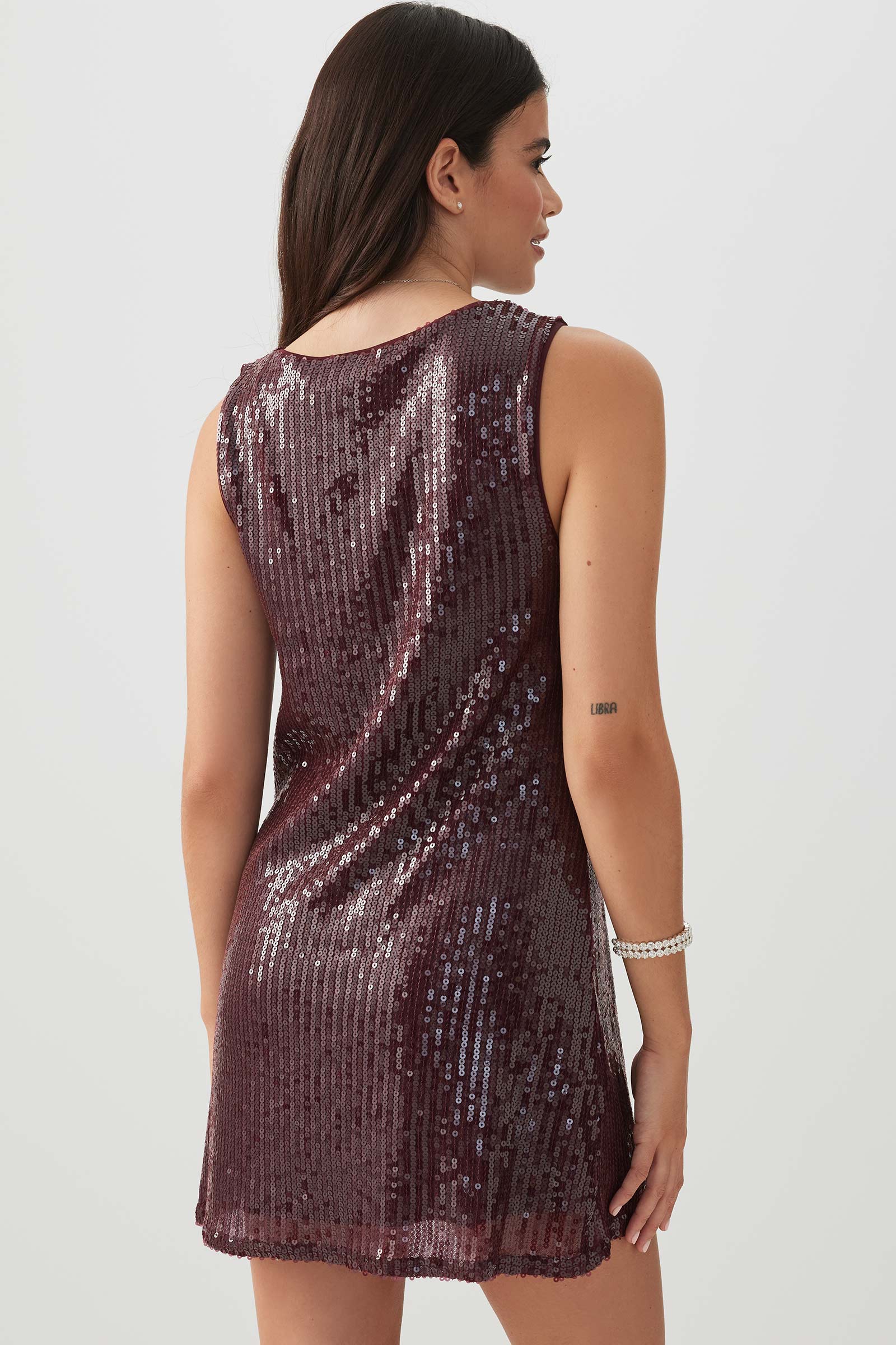 Sequin Mini Dress - Image 4