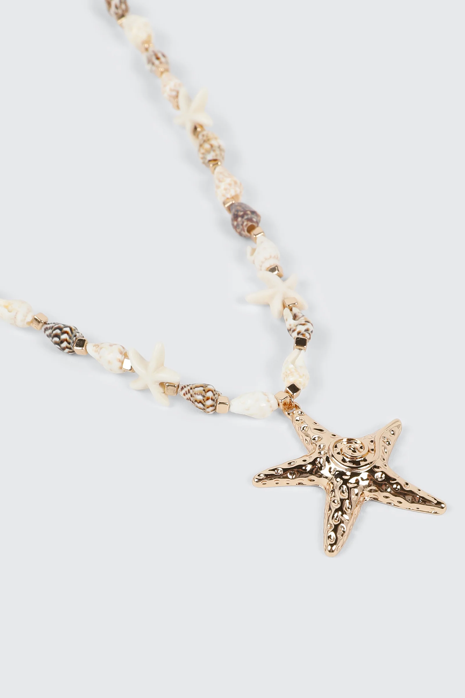 Shell Star Pendant Necklace - Image 2