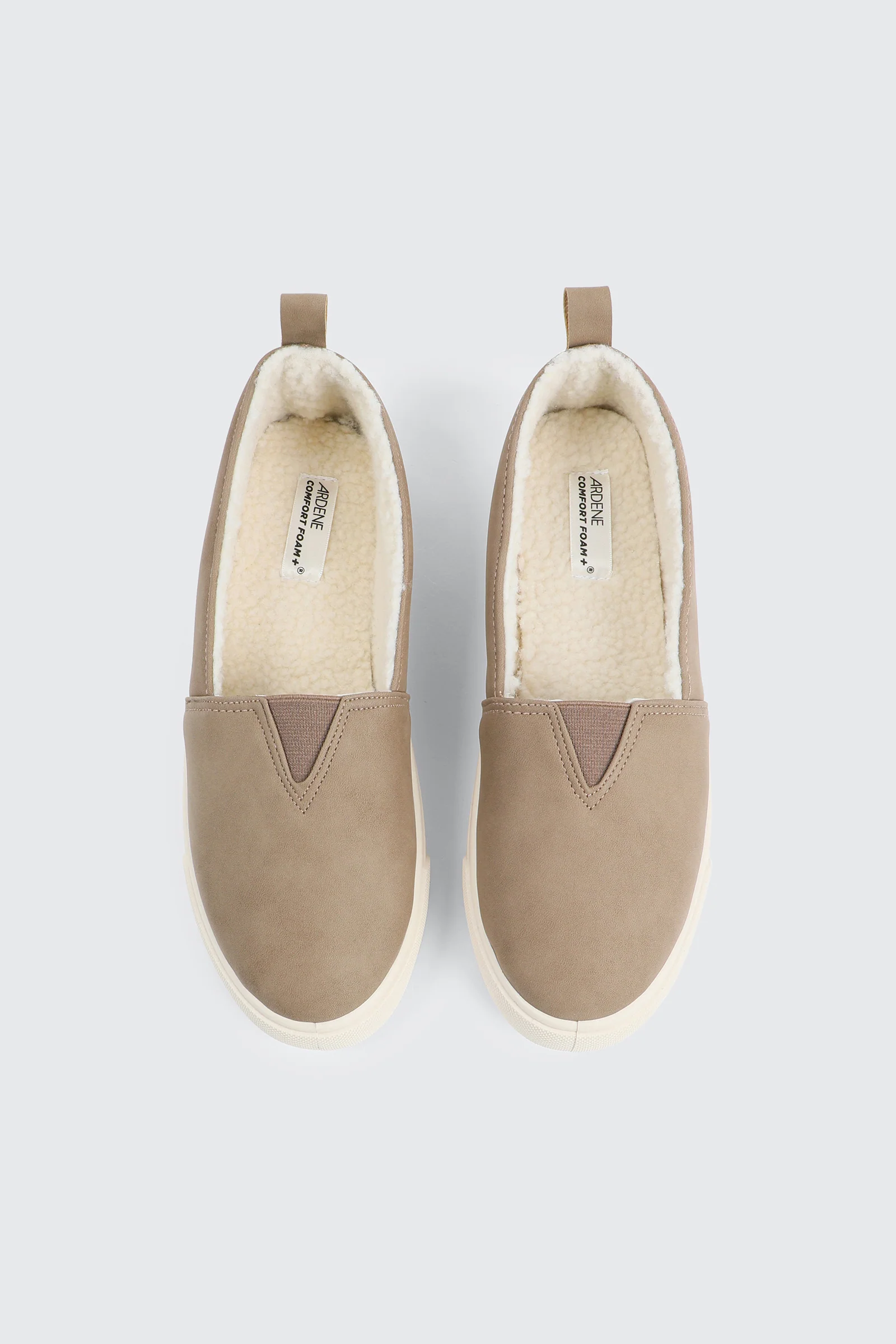 Sherpa Lined Slip On Sneakers - Image 4