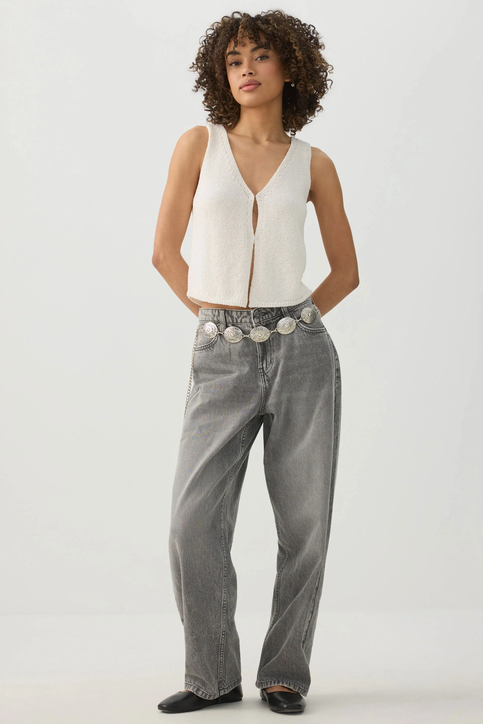 Short Sweater Vest - Image 2