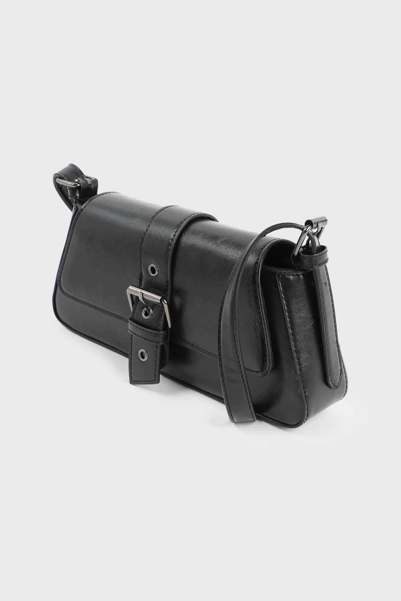Shoulder Bag with Buckle - Image 3