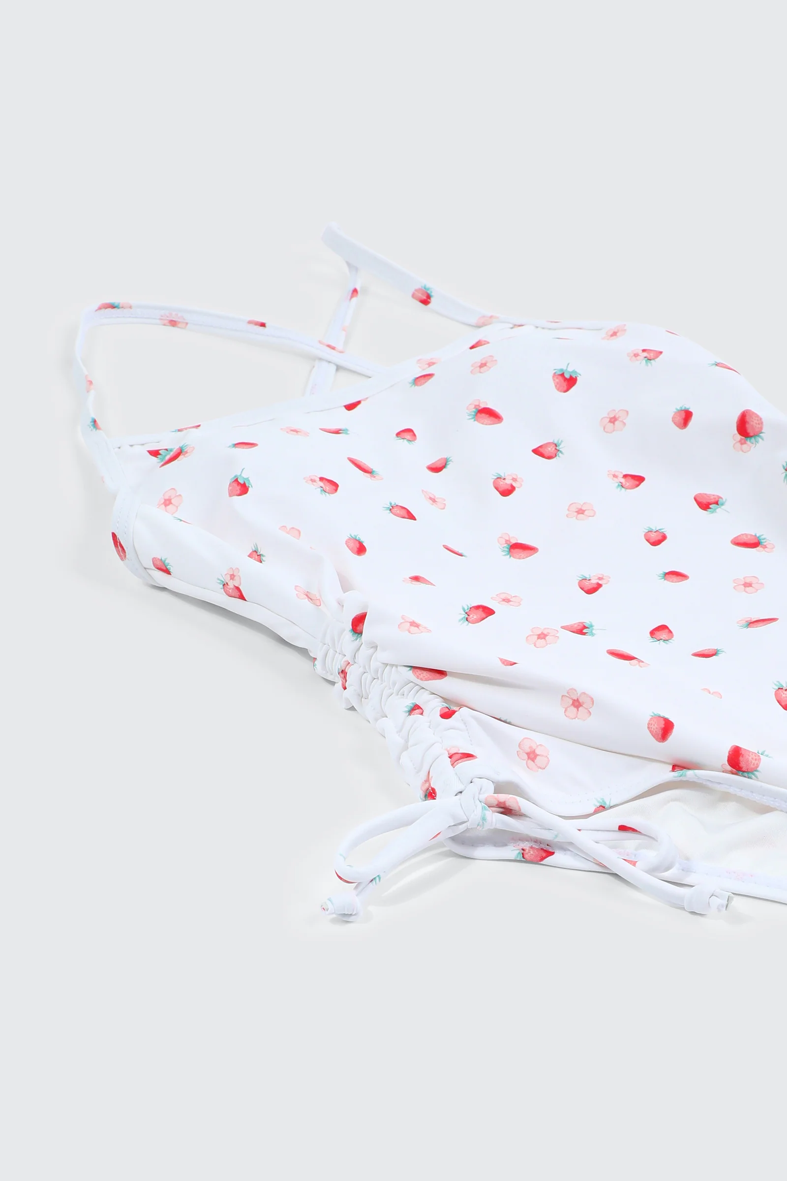 Side Tie One Piece Swimsuit - Image 3