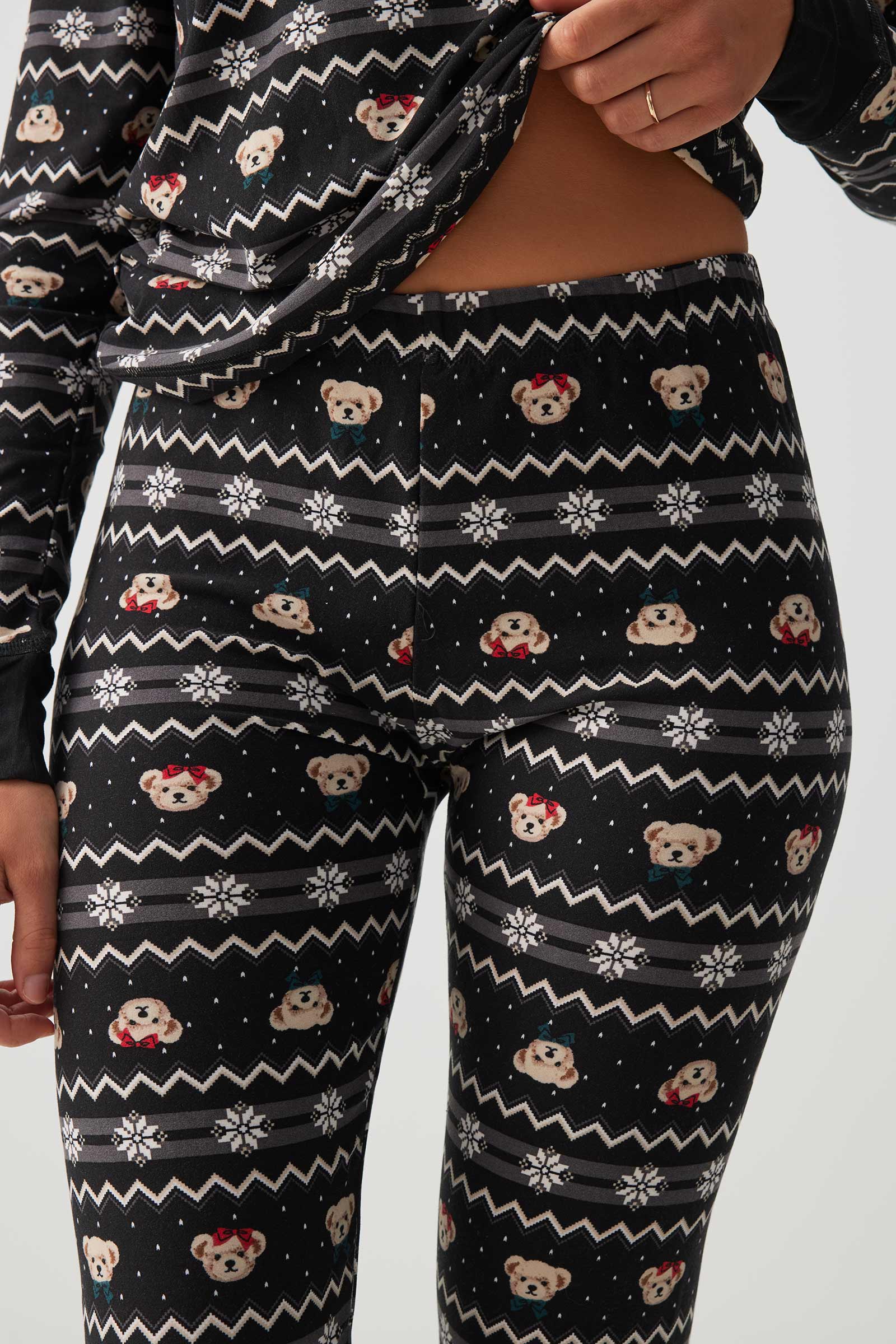 Skinny Jogger PJ Set - Image 4