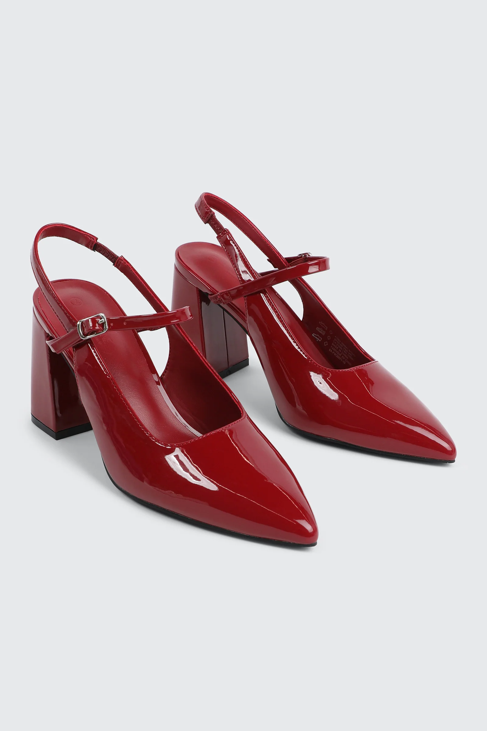 Slingback Block Heel Mary Janes - Image 4