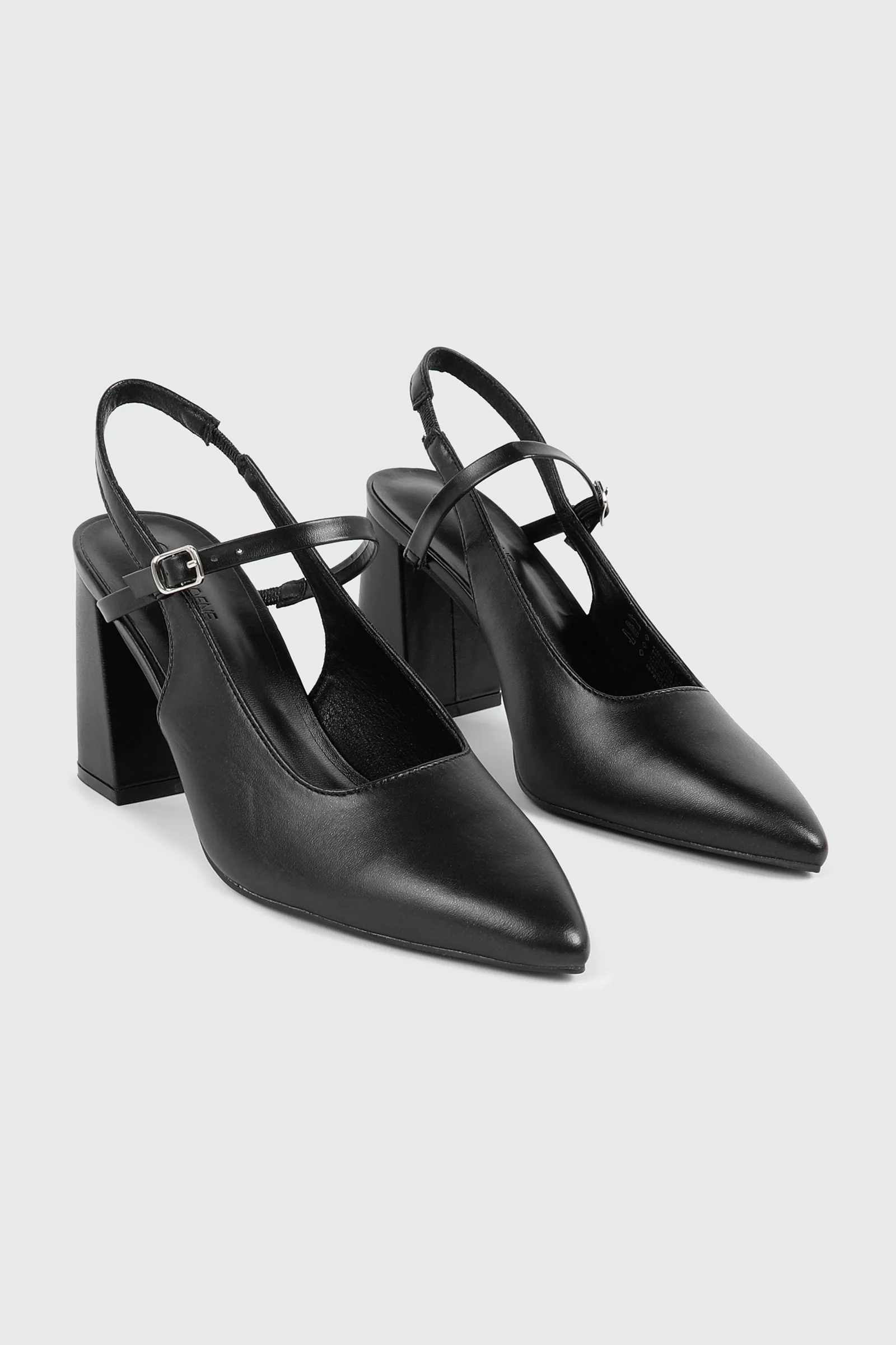 Slingback Block Heel Pumps - Image 2