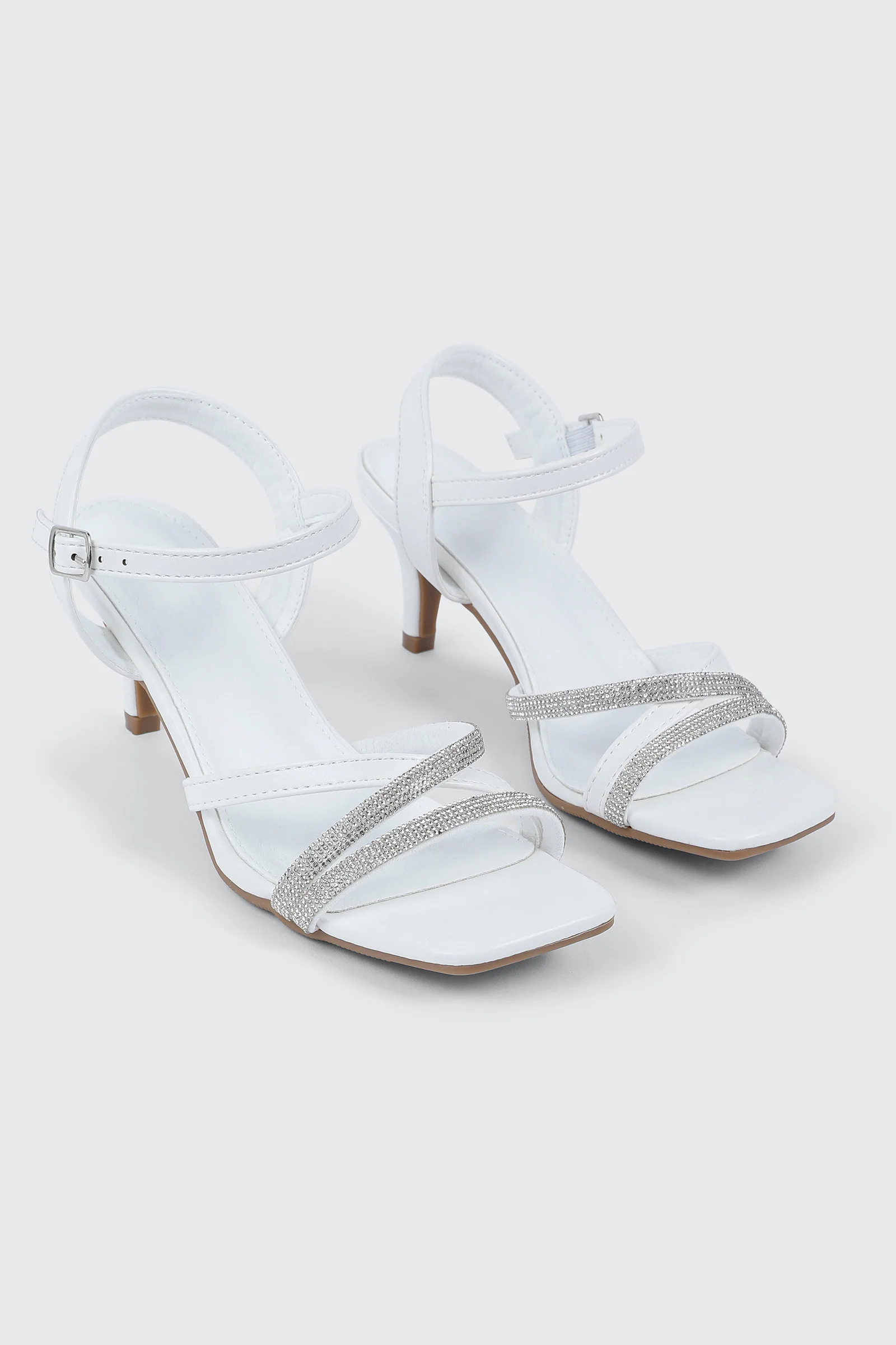 Slingback Kitten Heel Sandals - Image 2