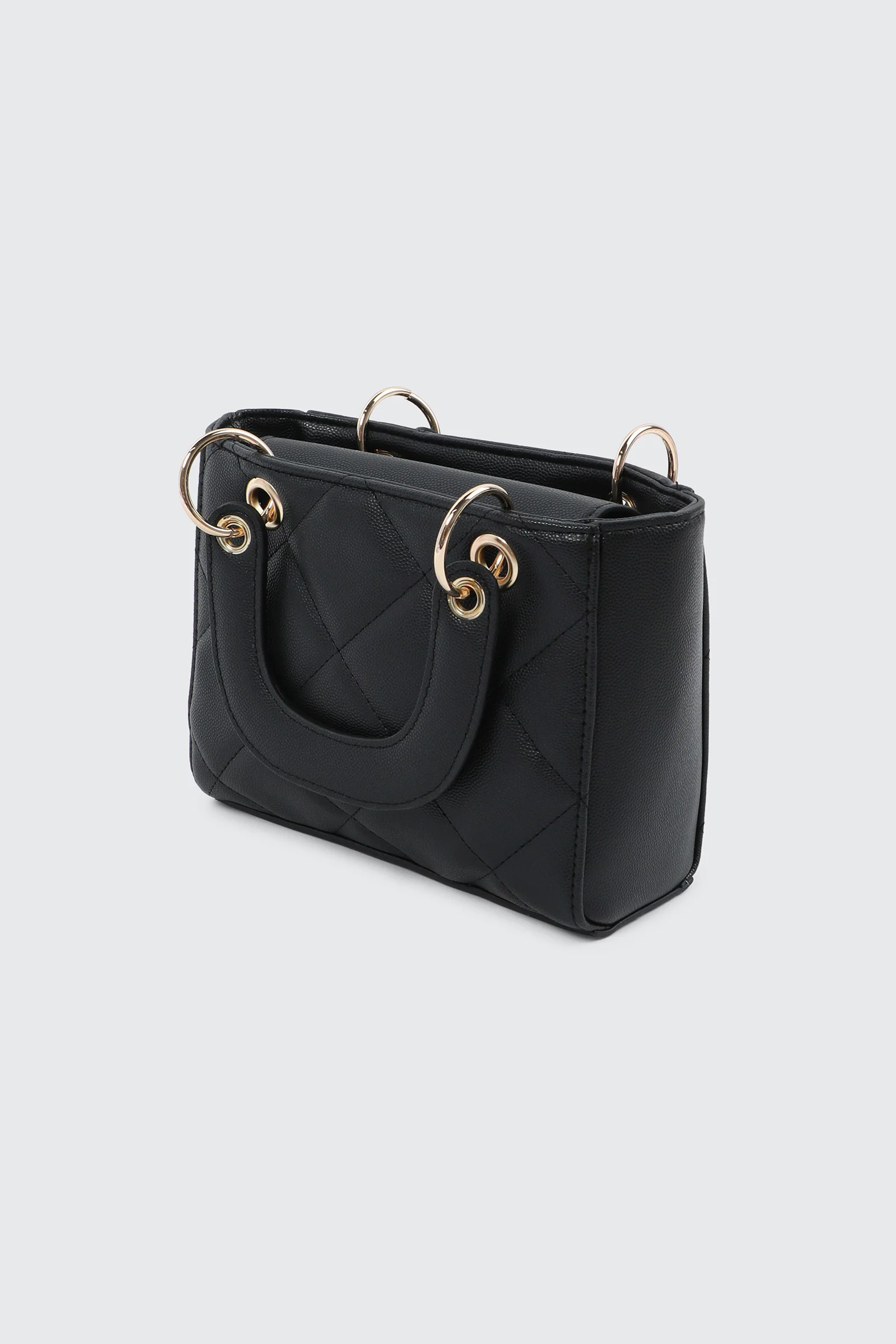 Small Tote Bag with Bow Detail - Image 2