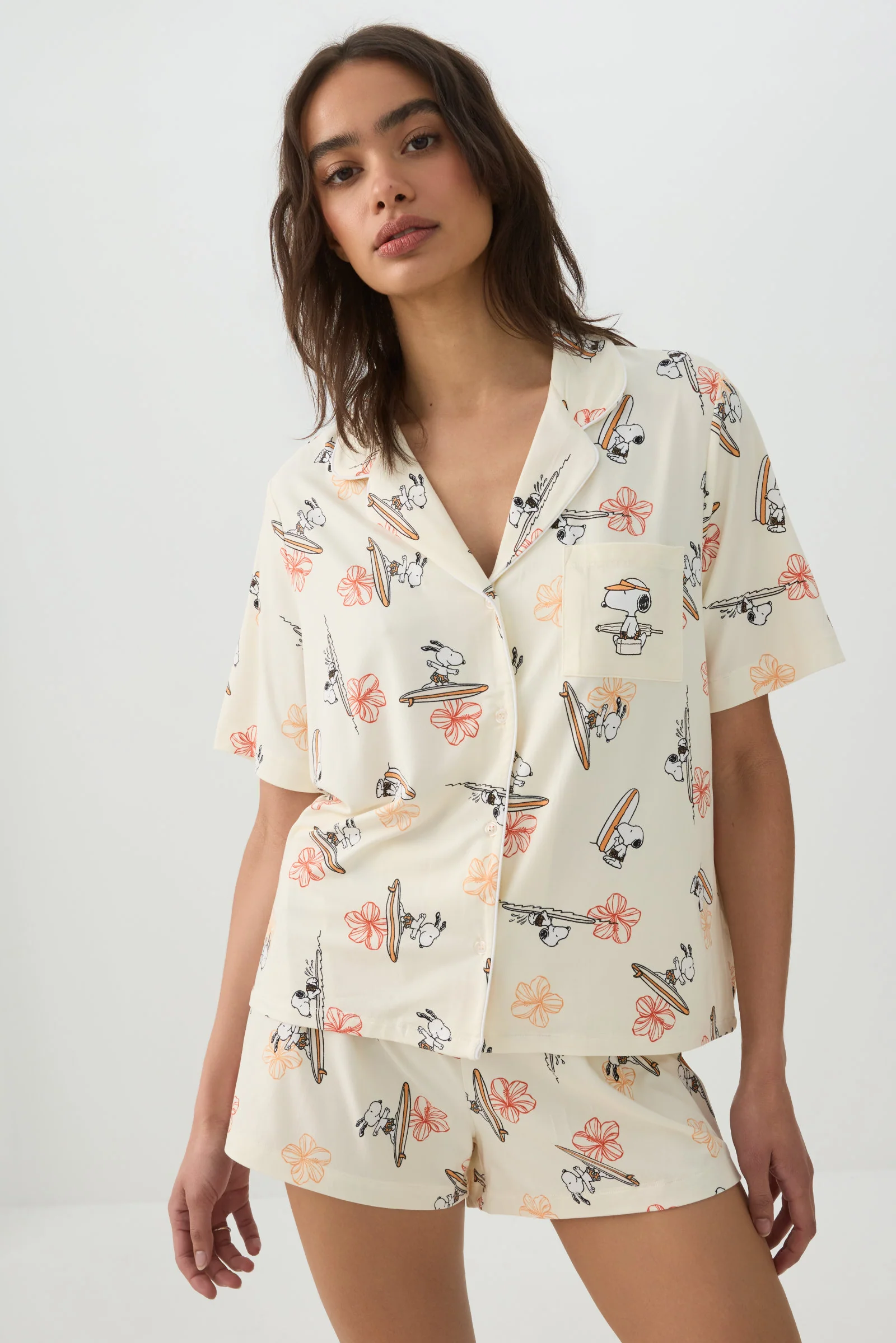 Snoopy Print Pyjama Set - Image 2