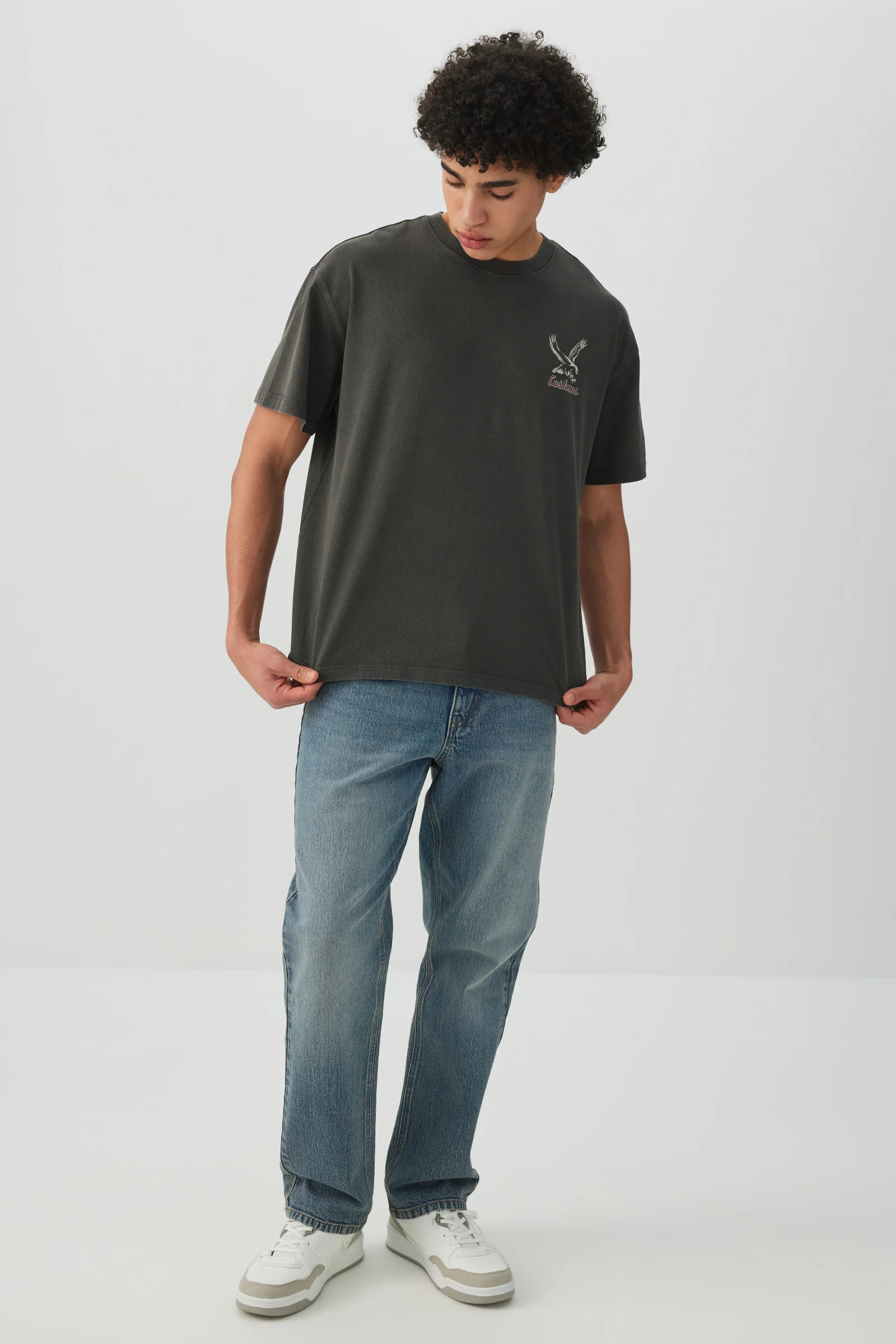 Soft Boxy Graphic T-Shirt - Image 3