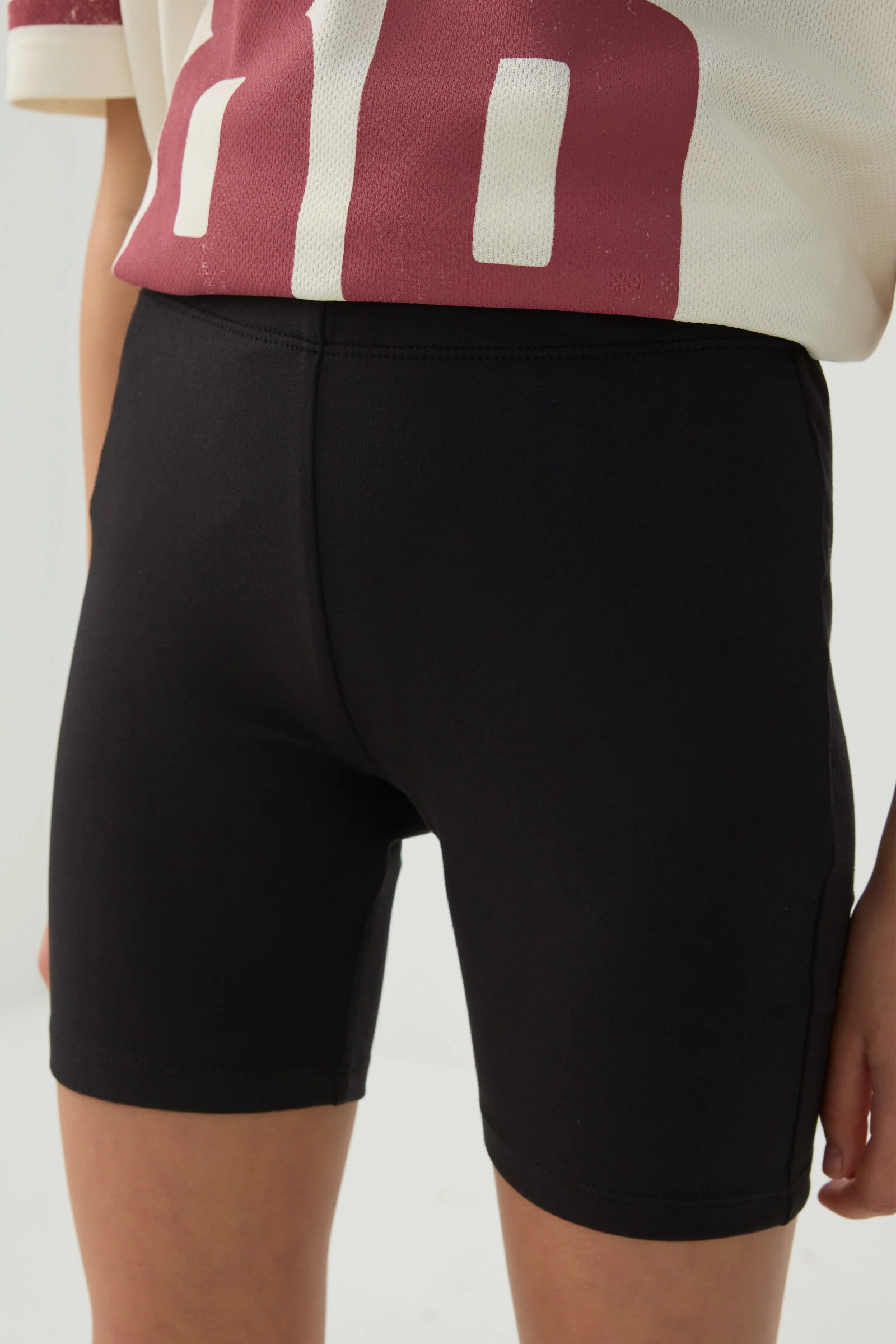 Solid Biker Shorts - Image 2