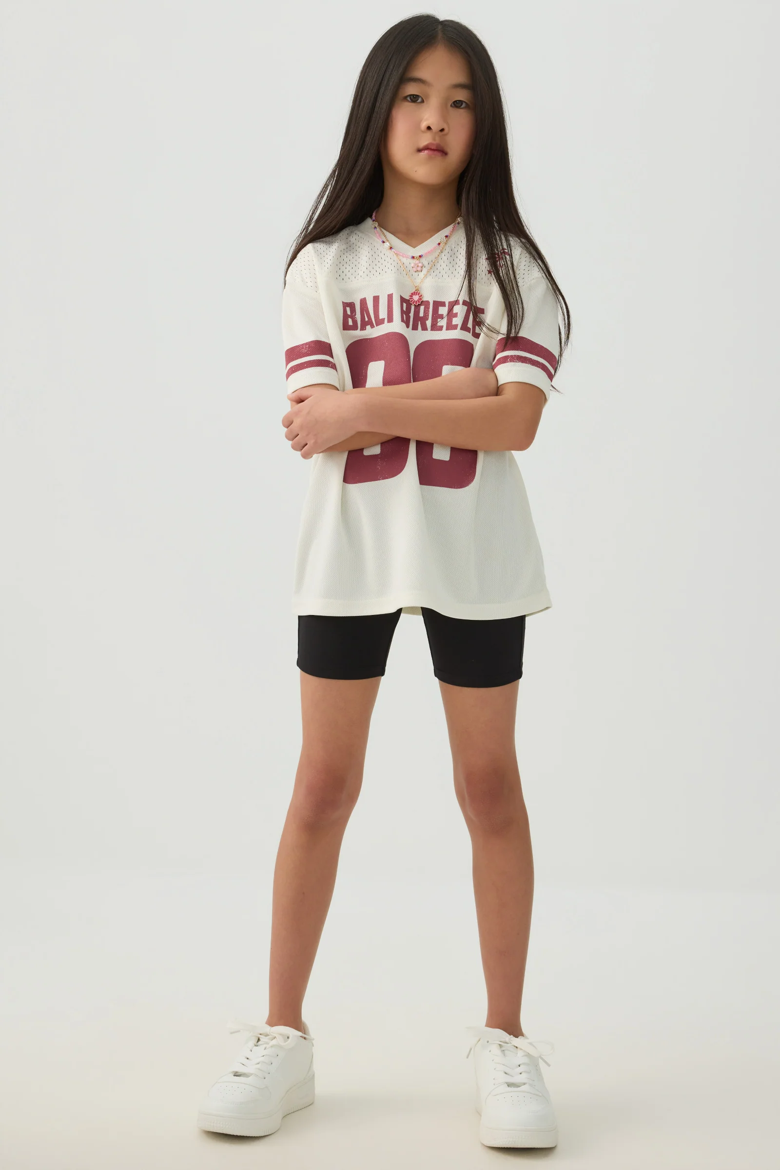 Solid Biker Shorts - Image 3