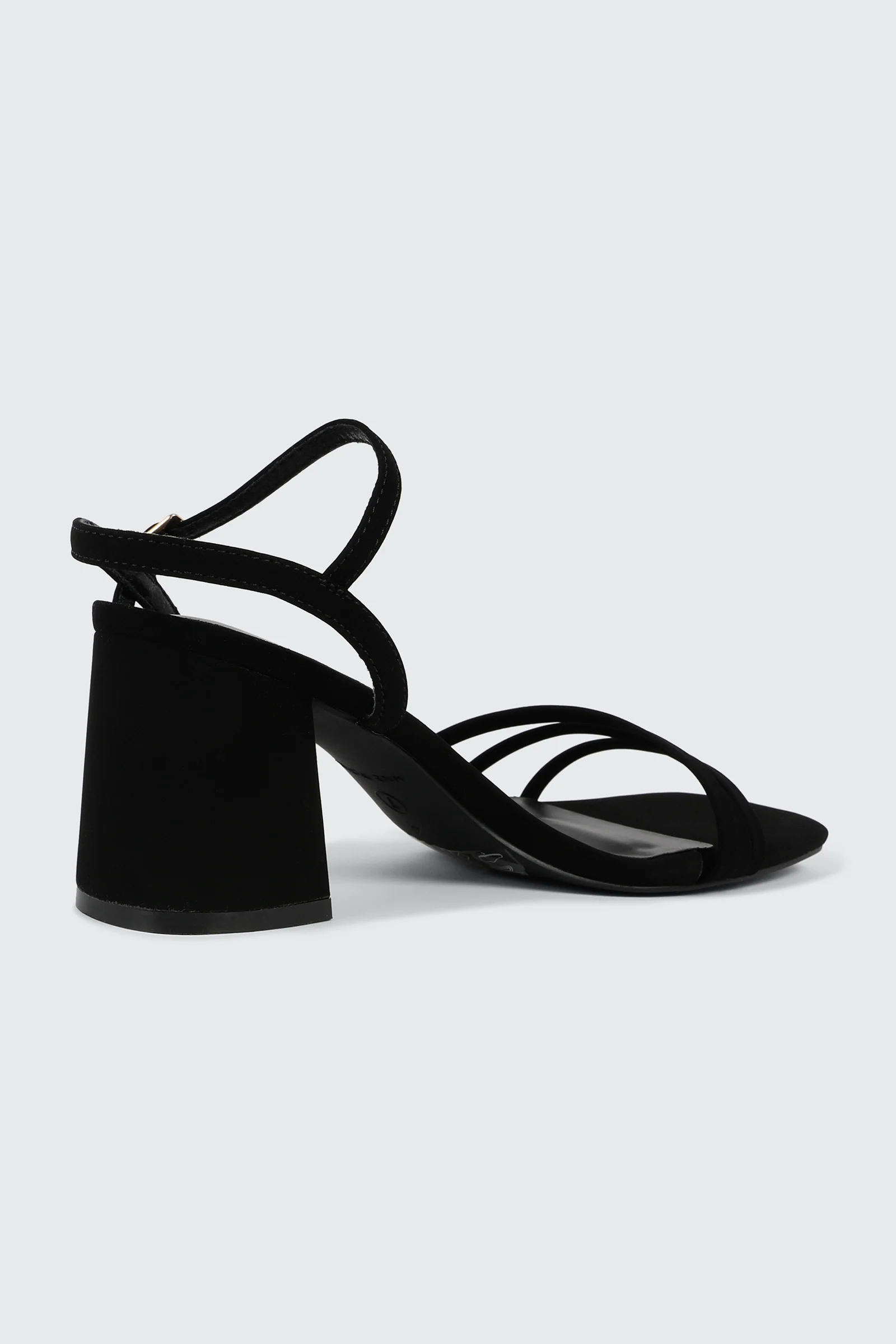Square Toe Block Heel Sandals - Image 3