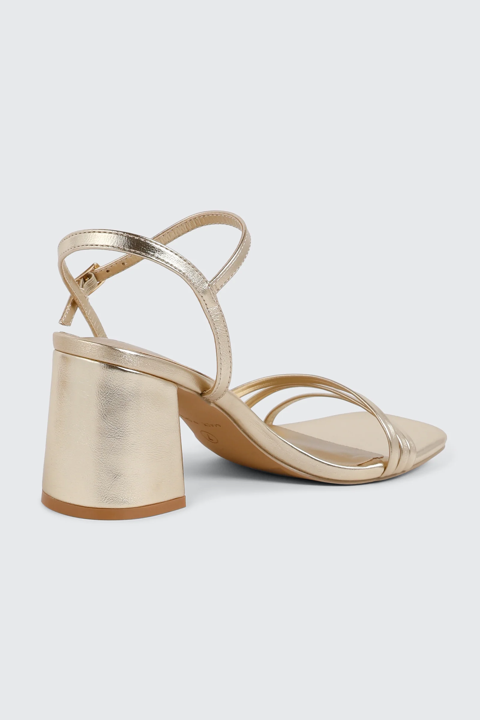 Square Toe Block Heel Sandals - Image 3