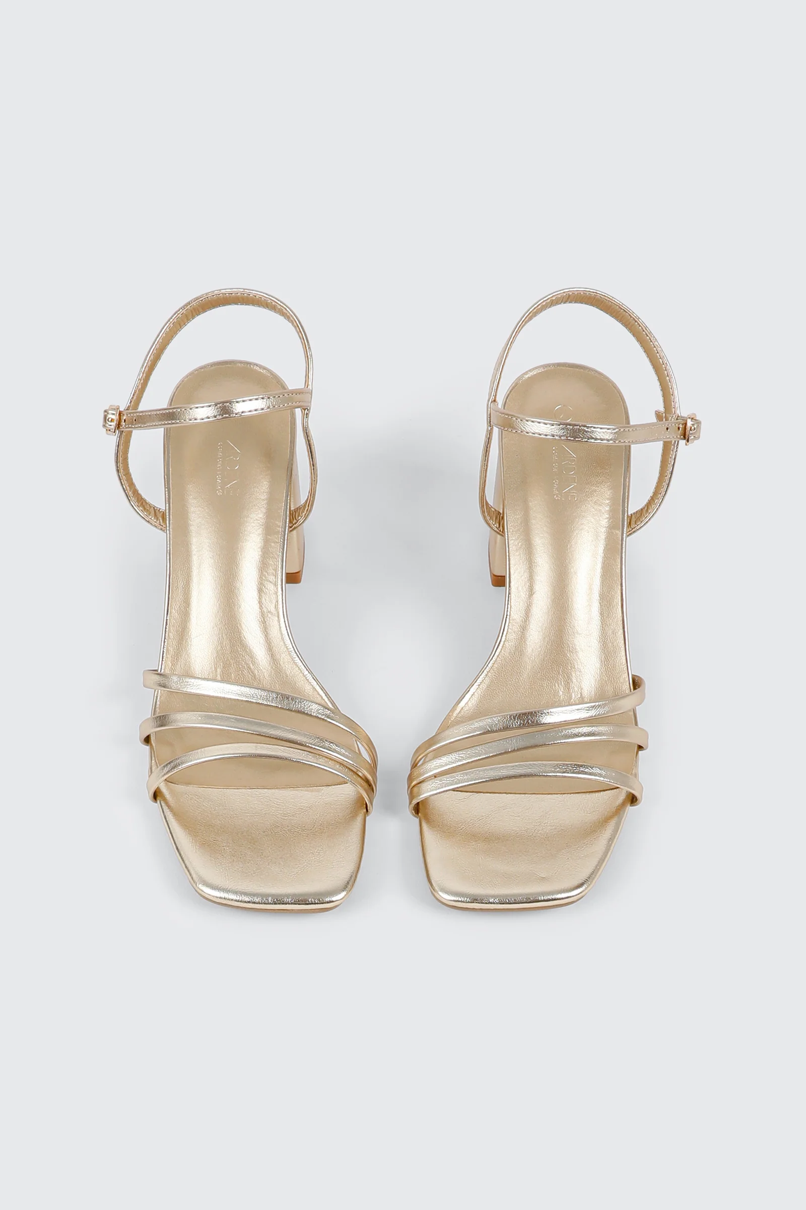 Square Toe Block Heel Sandals - Image 4
