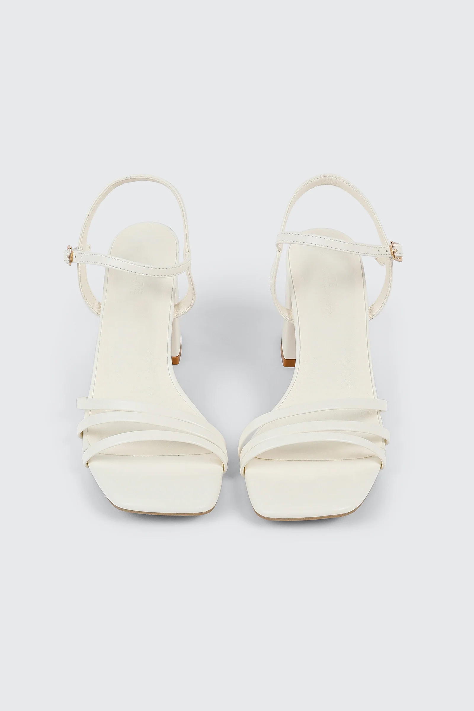 Square Toe Block Heel Sandals - Image 4