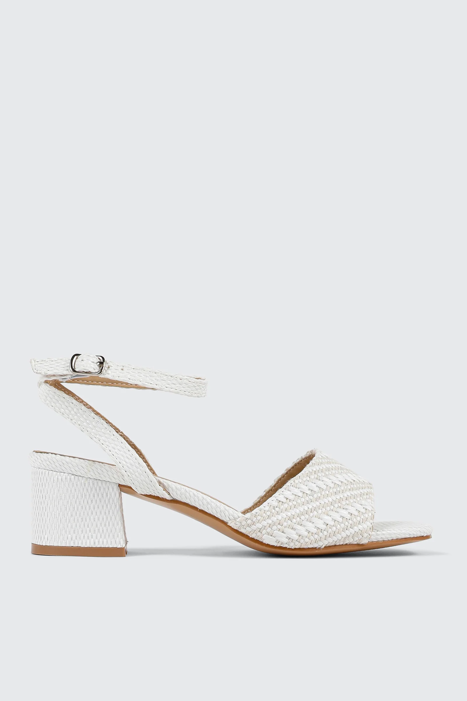 Square Toe Block Heel Sandals