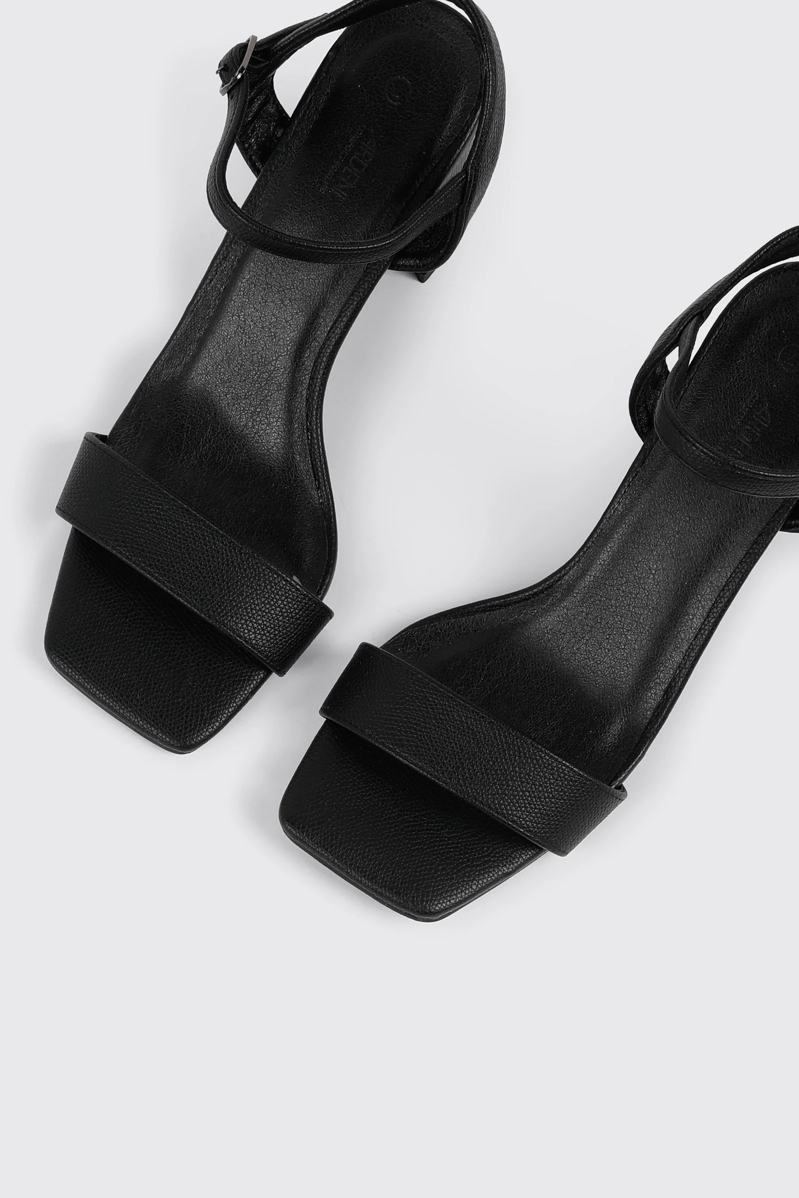 Square Toe Heel Sandals - Image 4