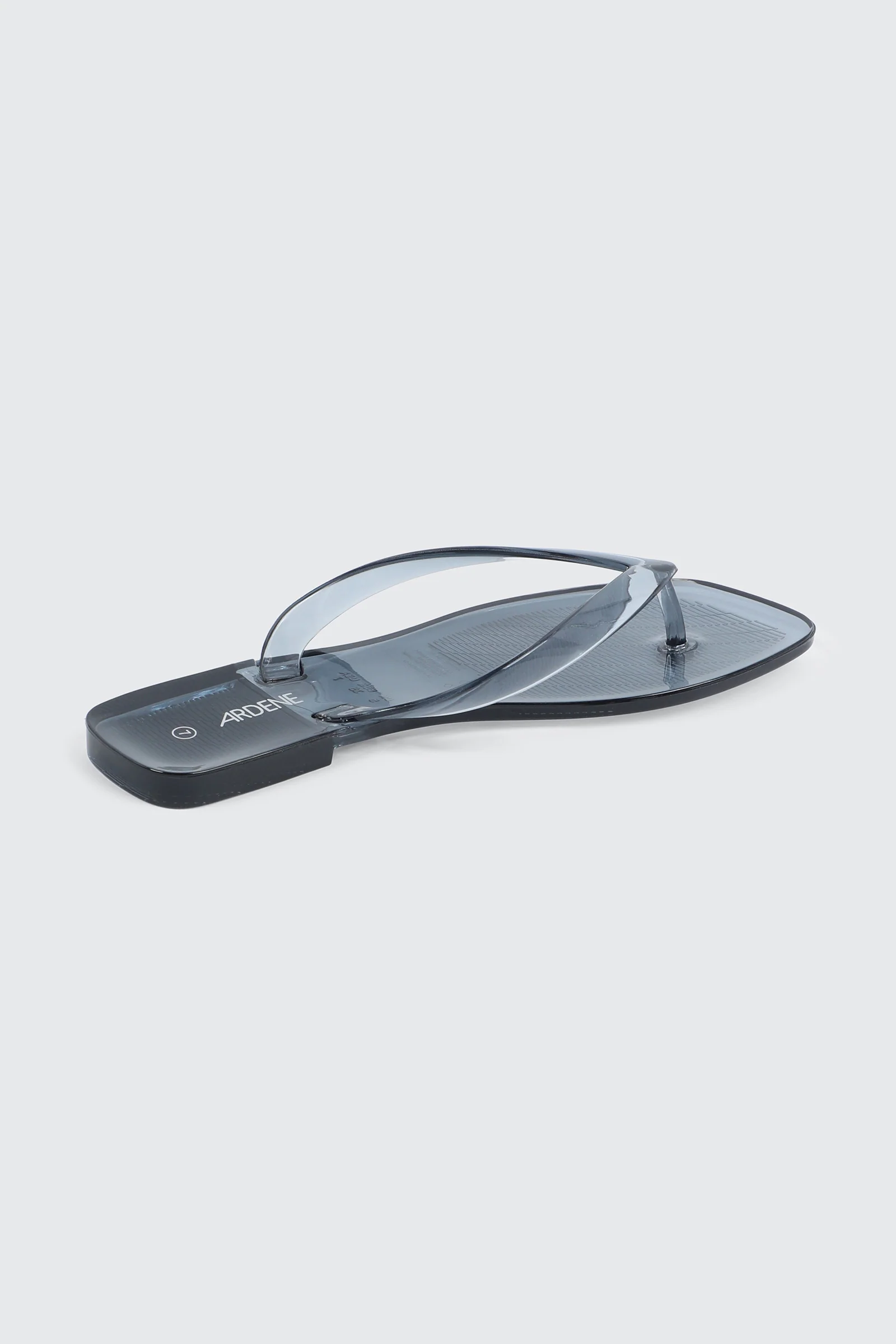 Square Toe Jelly Flip Flops - Image 3