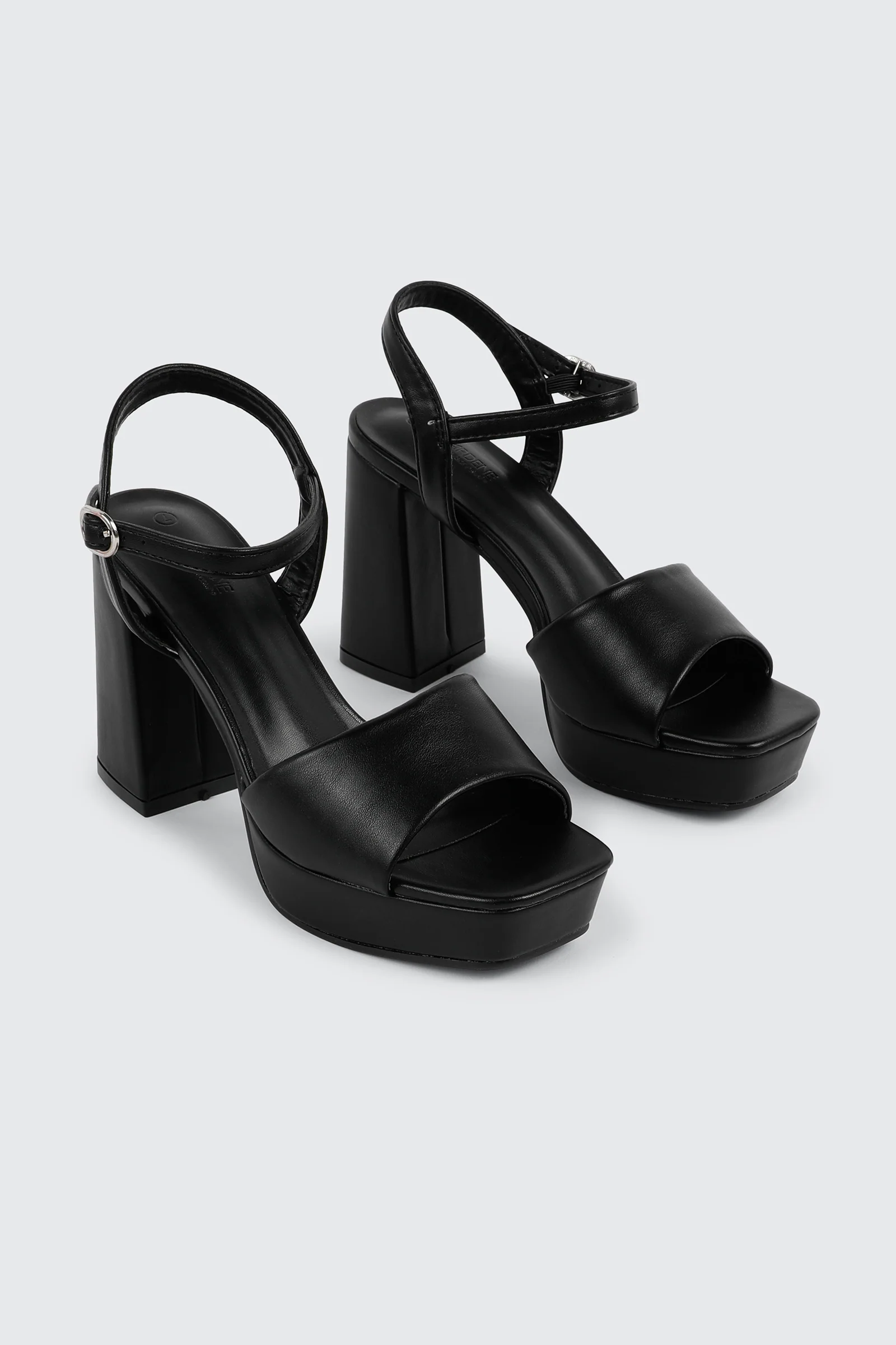 Square Toe Platform Sandals - Image 2