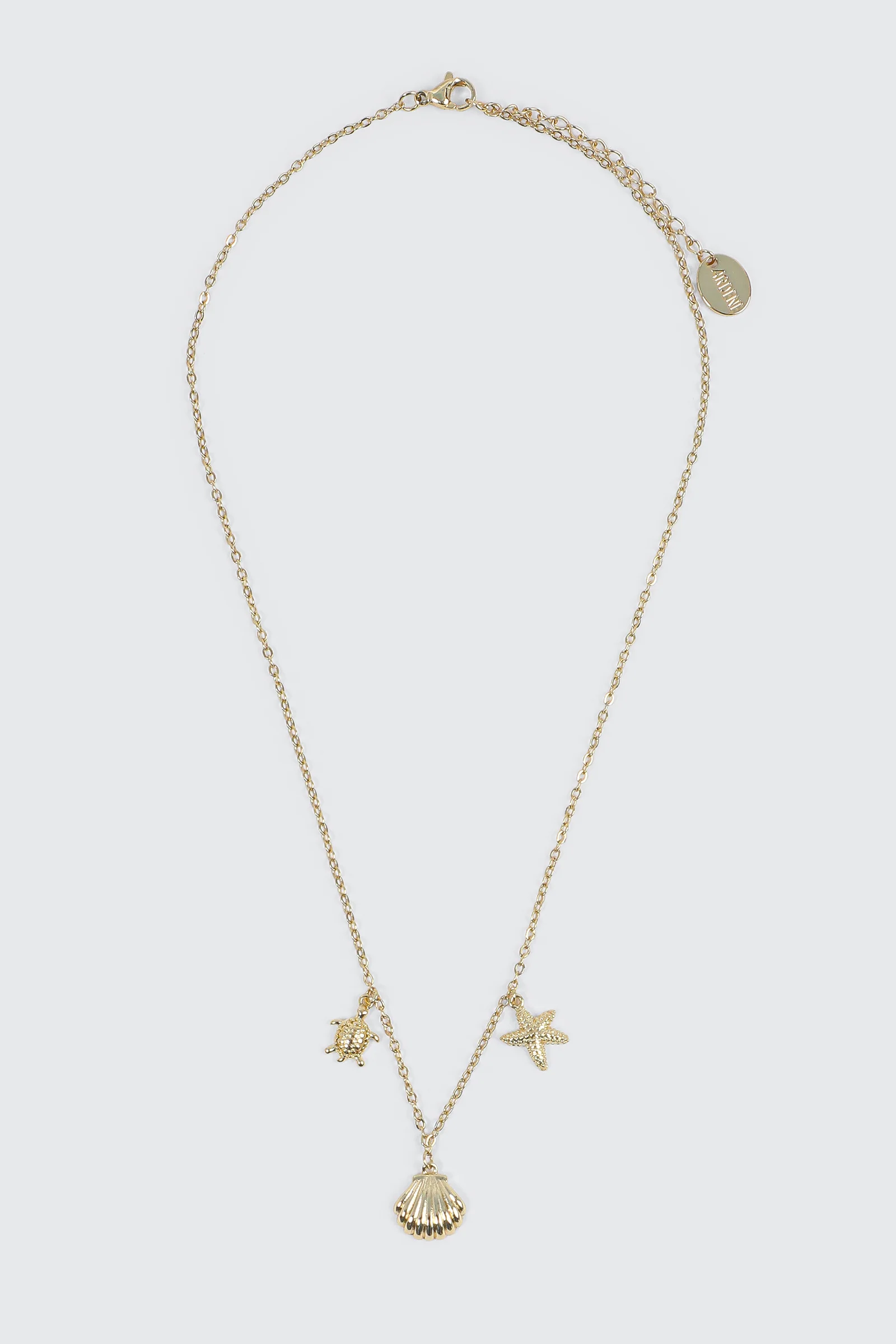 Stainless Steel Charm Necklace - Image 2